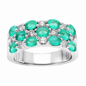 Emerald Garden Ring - WG