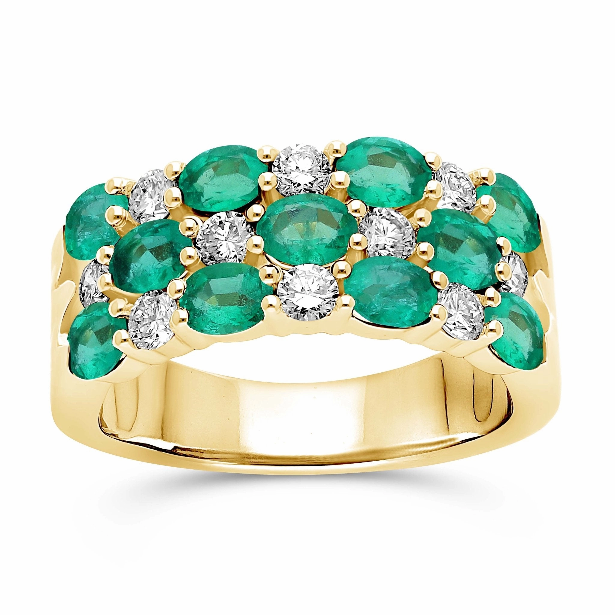 Emerald Garden Ring - YG