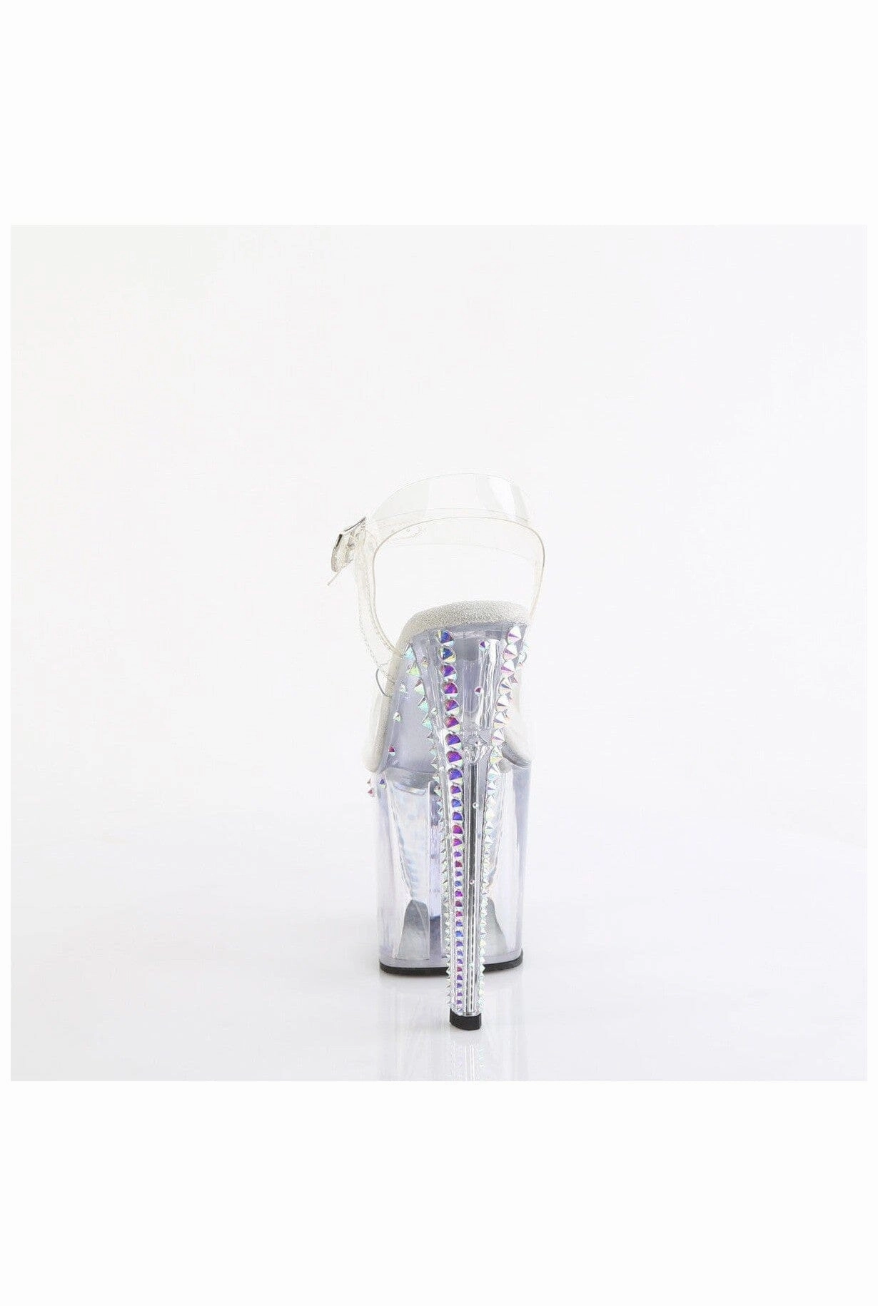ENCHANT-708RS-02 Clear Vinyl Sandal