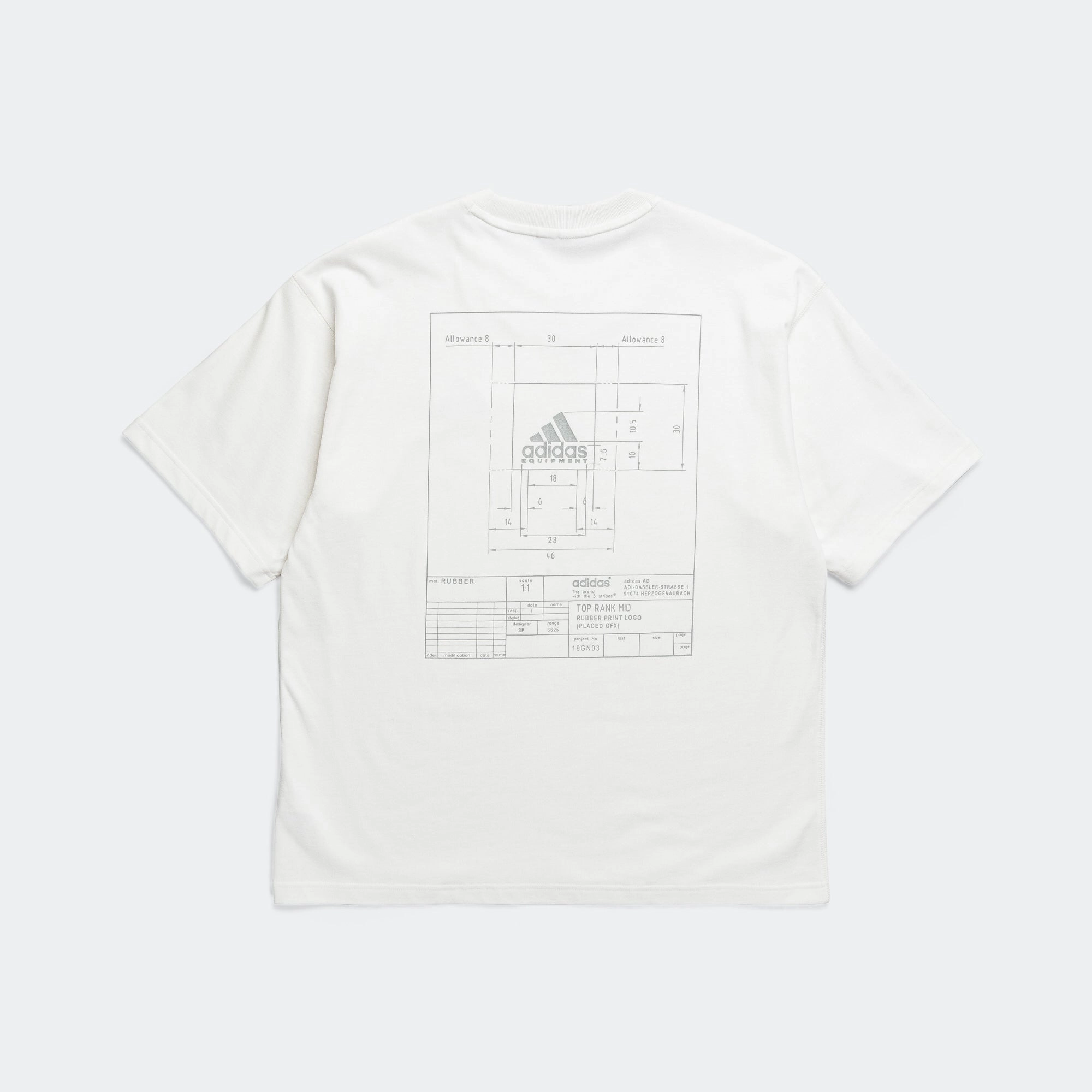 EQT Small Logo Tee - Cloud White