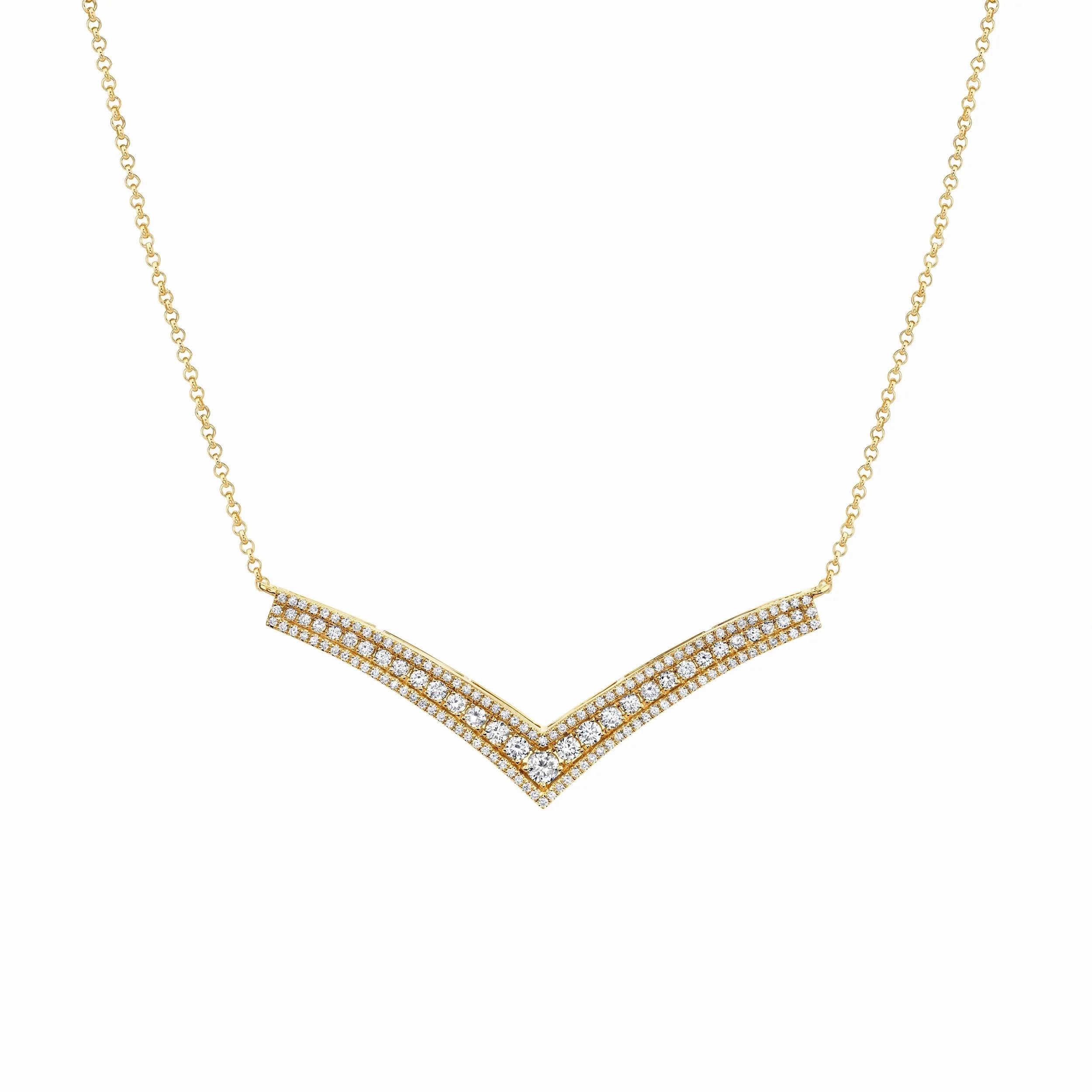 Europa Chevron Necklace CN399