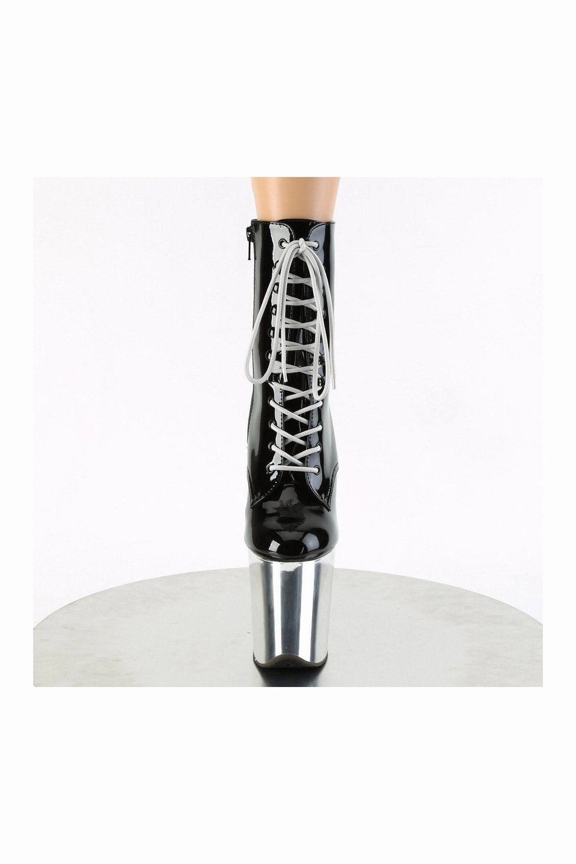 FLAMINGO-1020 Exotic Boot | Black Patent
