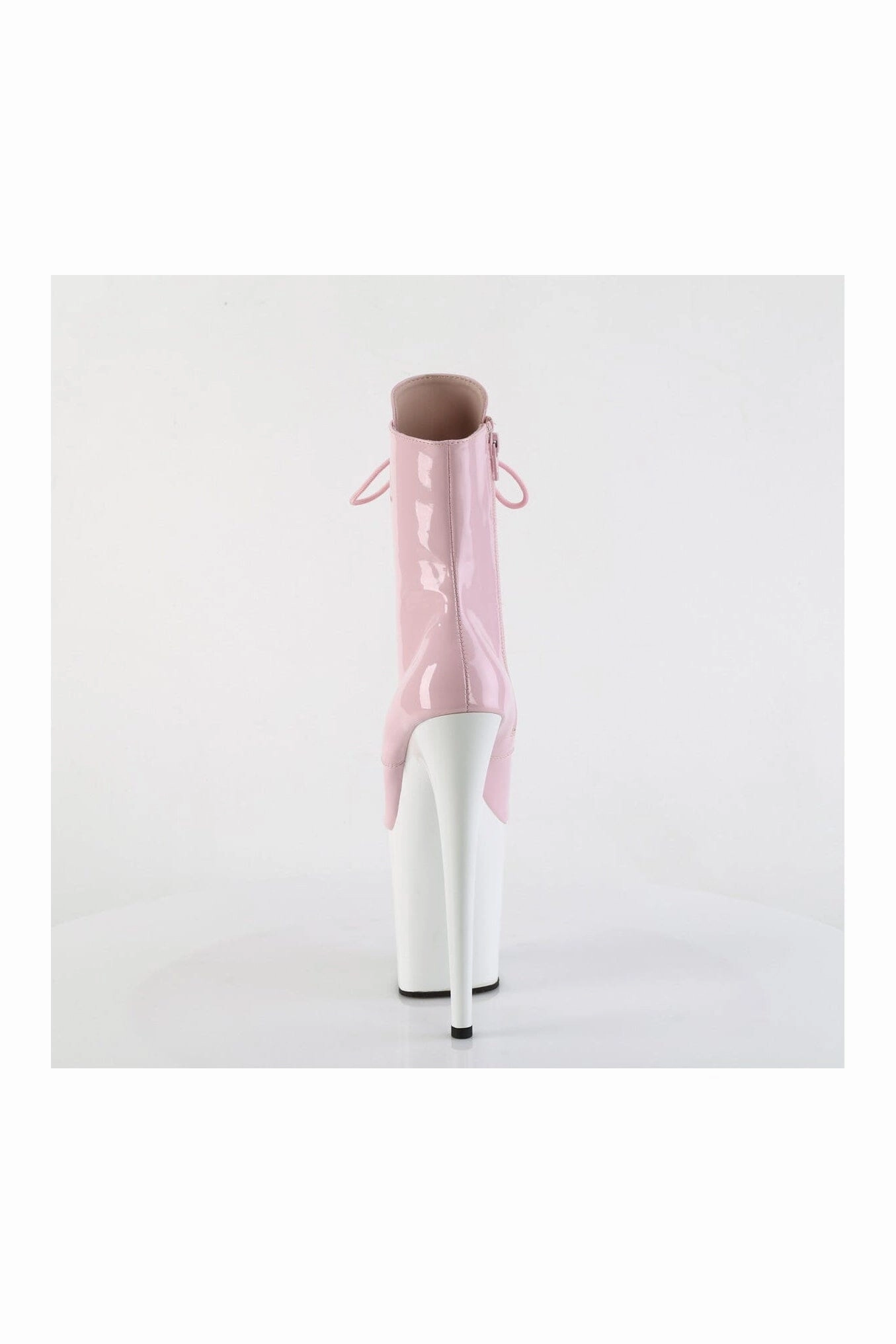 FLAMINGO-1020 Pink Patent Ankle Boot