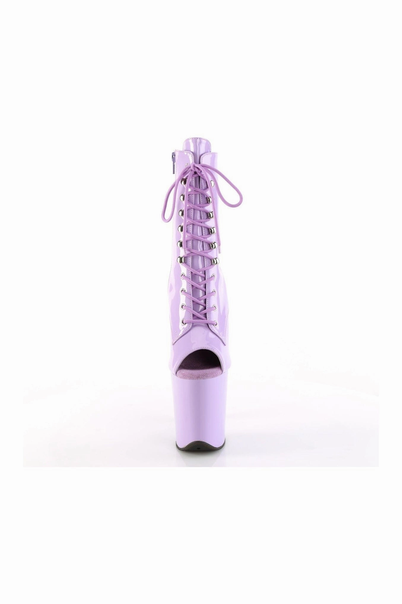 FLAMINGO-1021 Purple Patent Ankle Boot