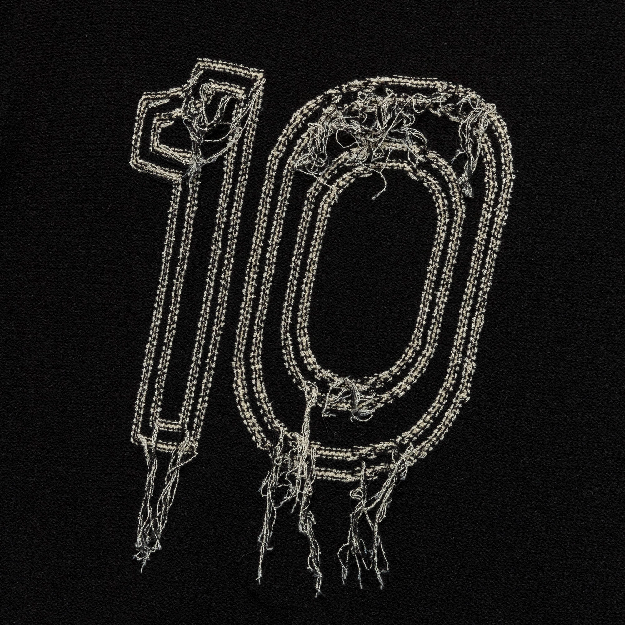 Football Short Sleeve Sweater - Black