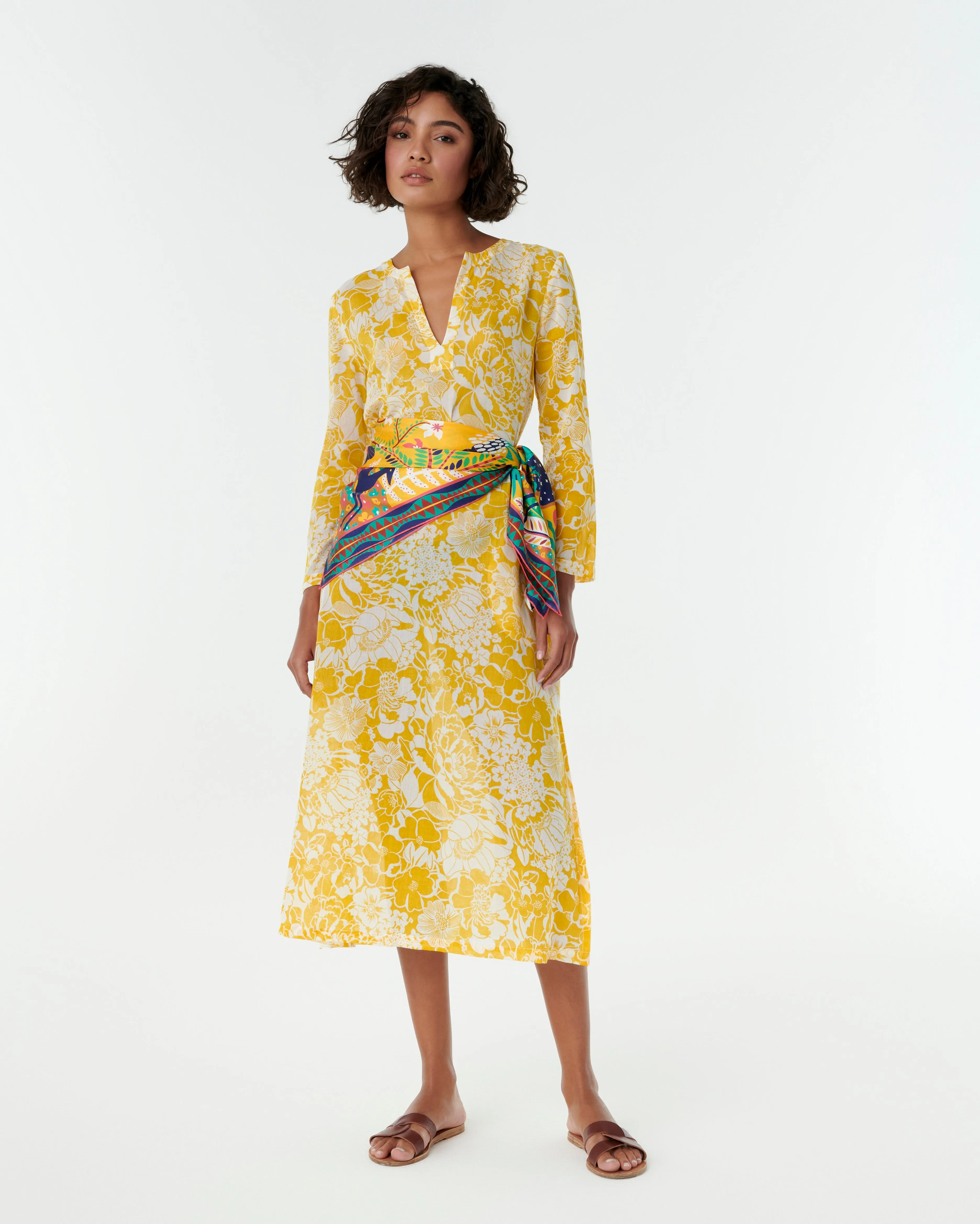Foulard in Louis Barth??lemy Print