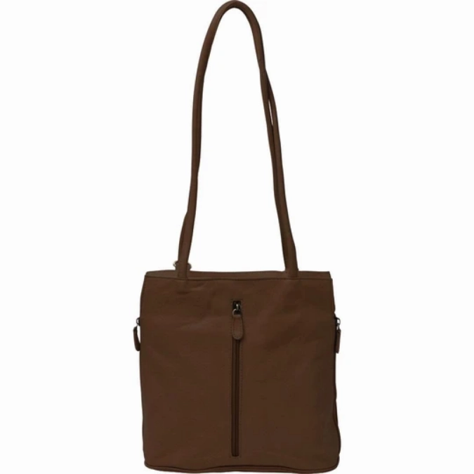 GABEE Ellie Leather 2 in 1 Convertible Shoulder Bag / Backpack