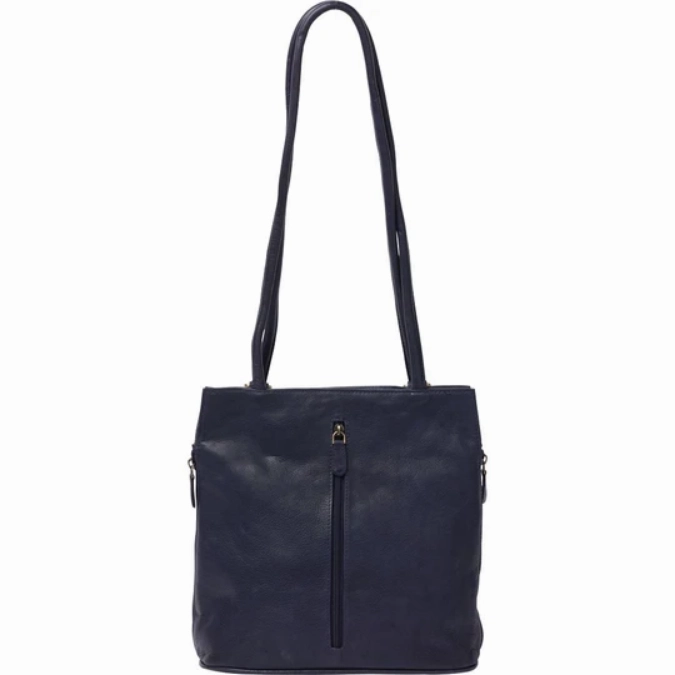 GABEE Ellie Leather 2 in 1 Convertible Shoulder Bag / Backpack