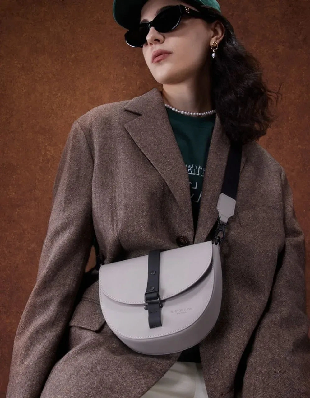 Gaston Luga Spl?sh Moon Crossbody