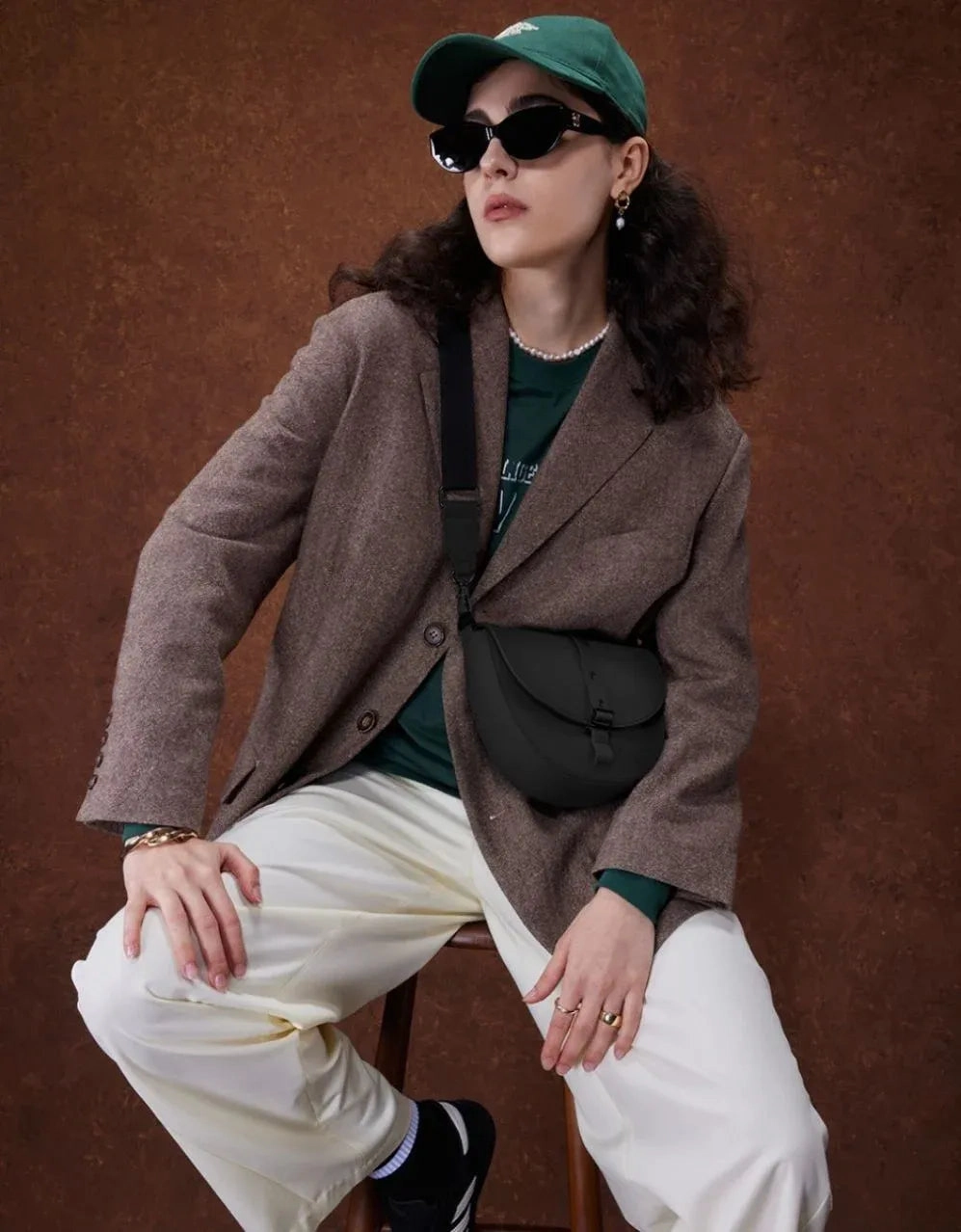 Gaston Luga Spl?sh Moon Crossbody