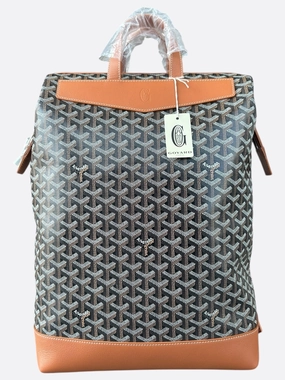 Goyard Black & Brown Cisalpin Backpack