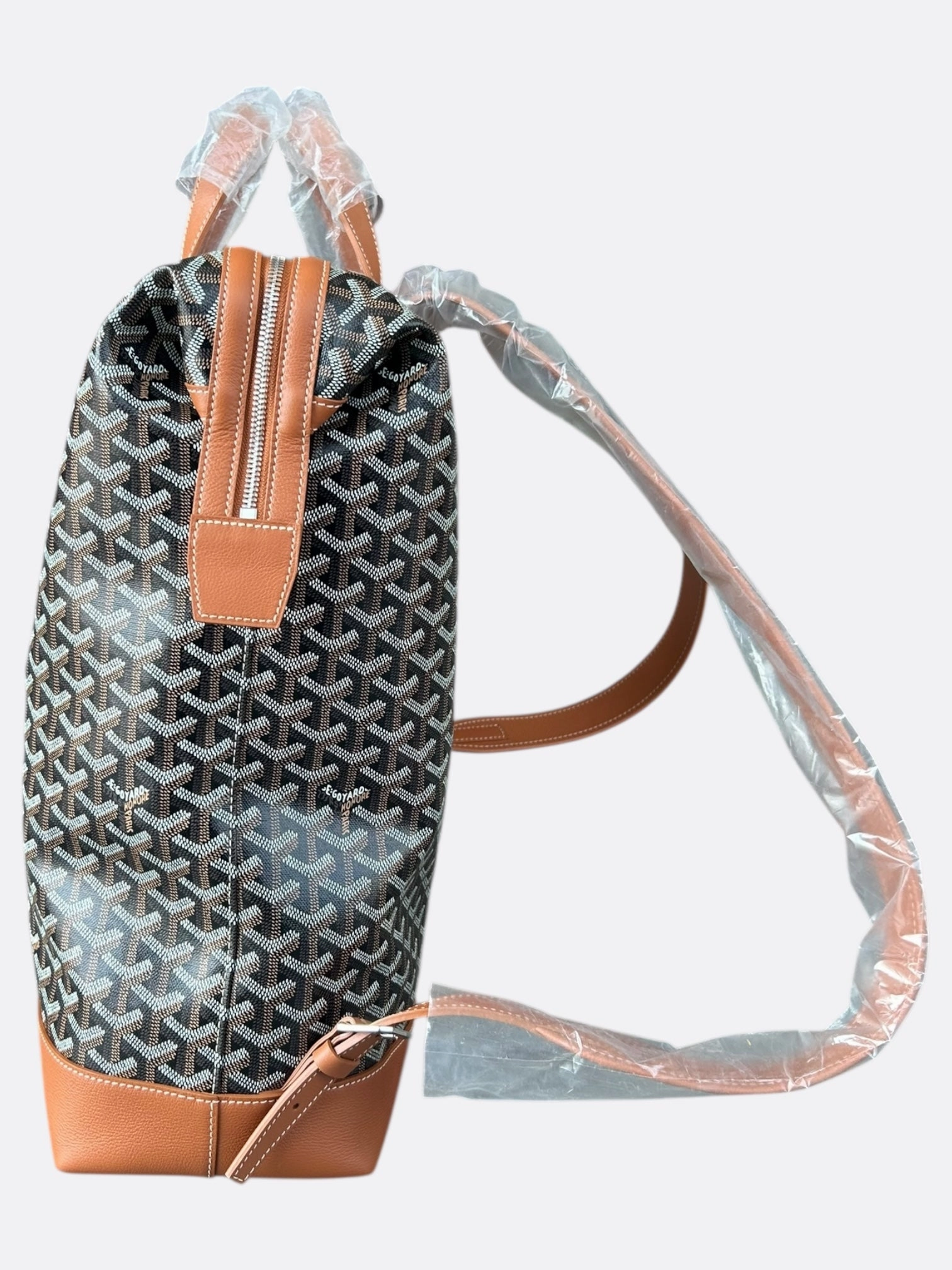 Goyard Black & Brown Cisalpin Backpack