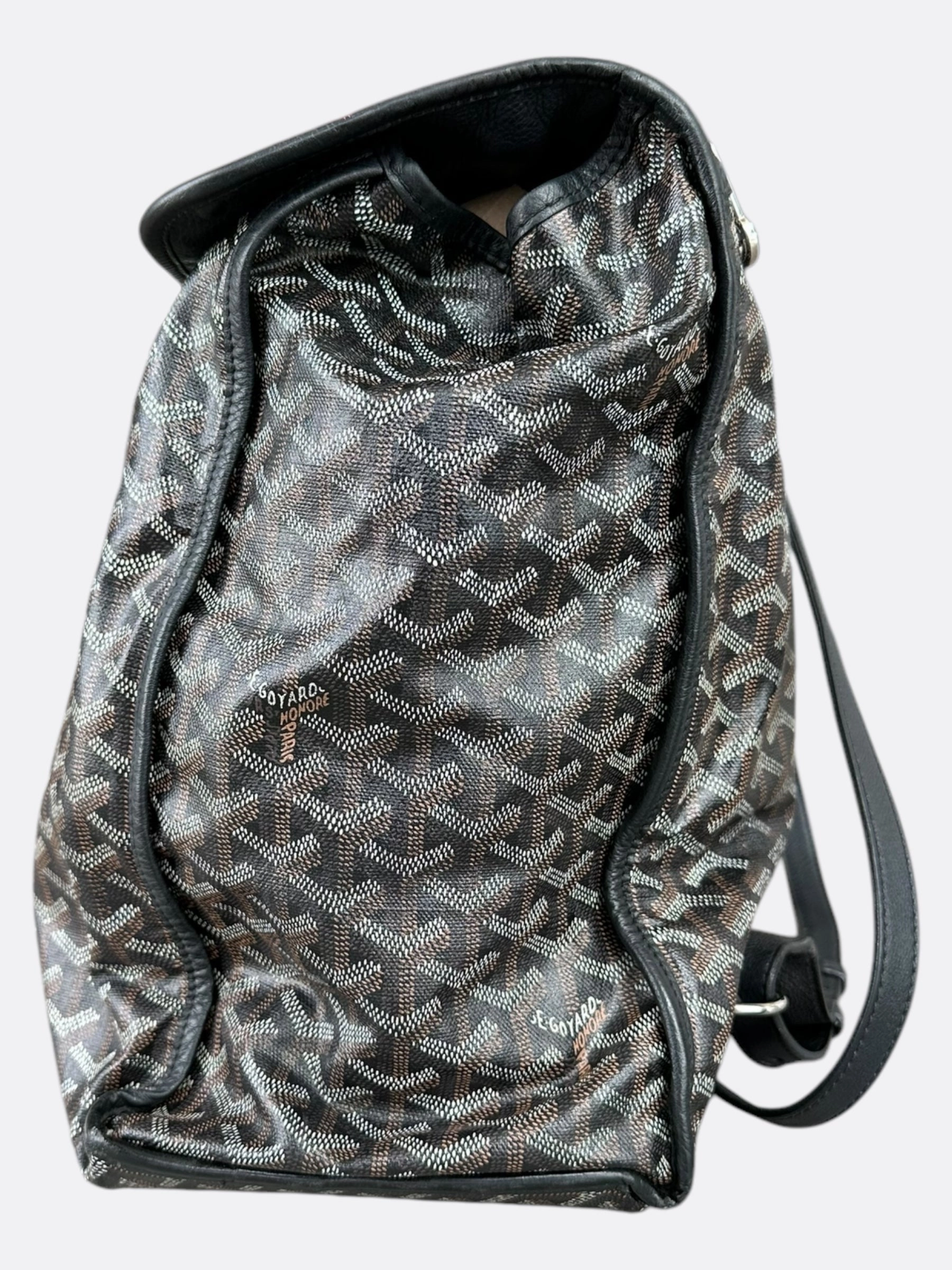 Goyard Black Saint Leger Backpack