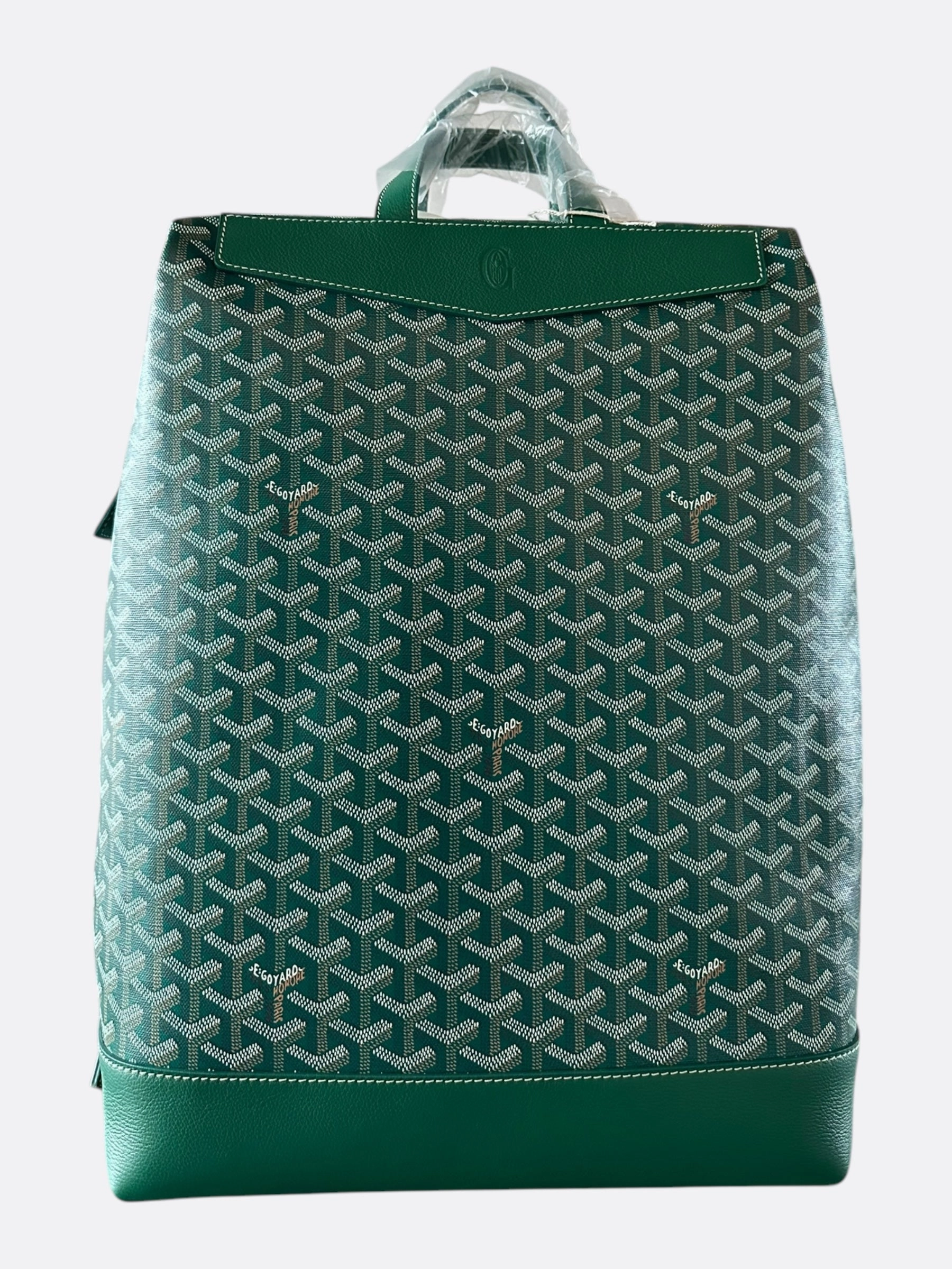 Goyard Green Cisalpin Backpack