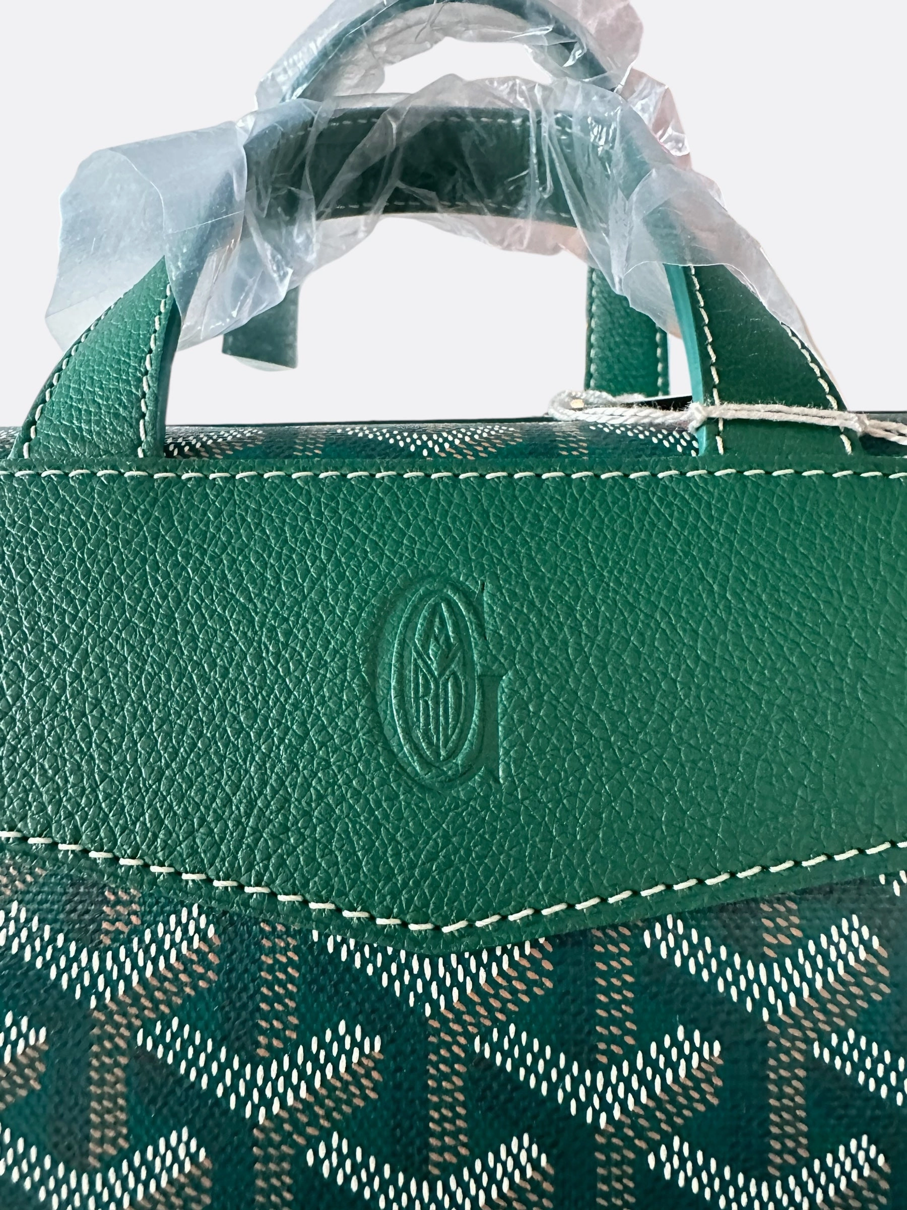 Goyard Green Cisalpin Backpack