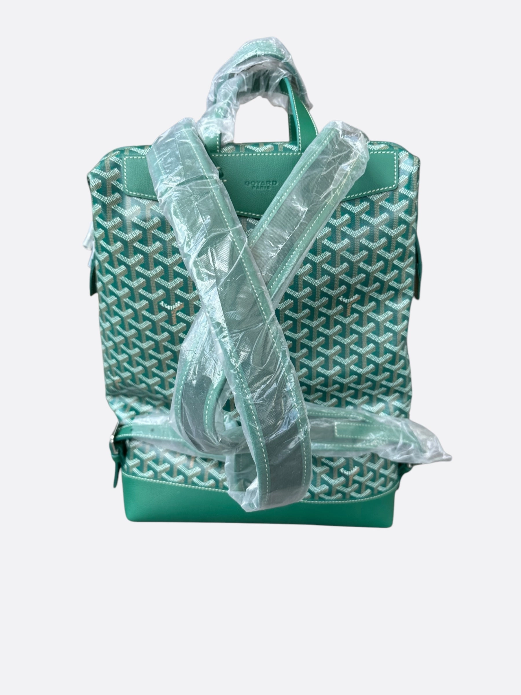 Goyard Green Cisalpin Backpack