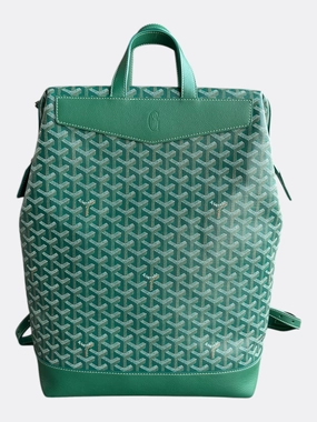 Goyard Green Cisalpin Backpack