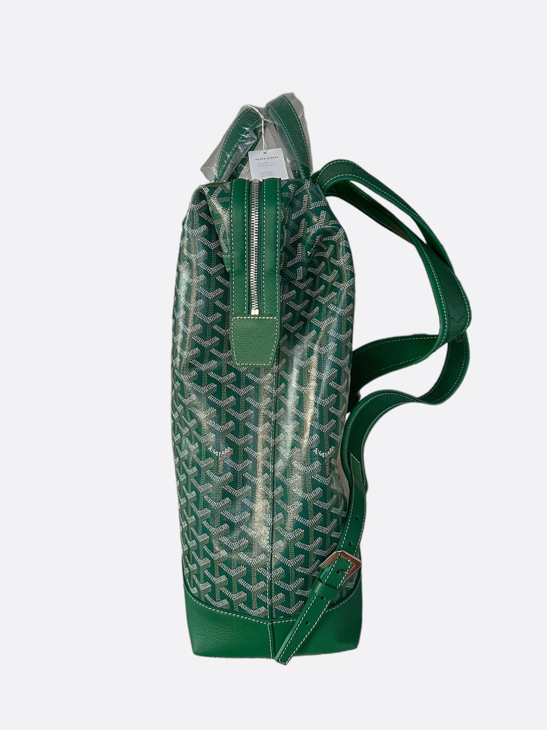 Goyard Green Cisalpin Backpack