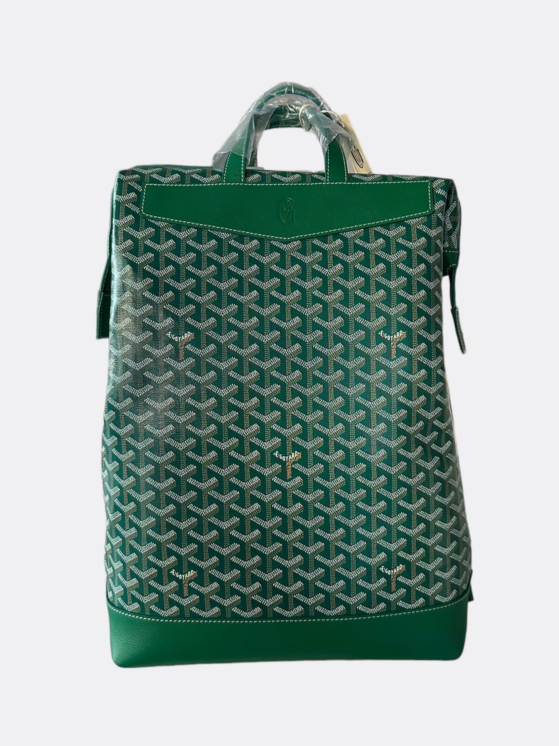 Goyard Green Cisalpin Backpack