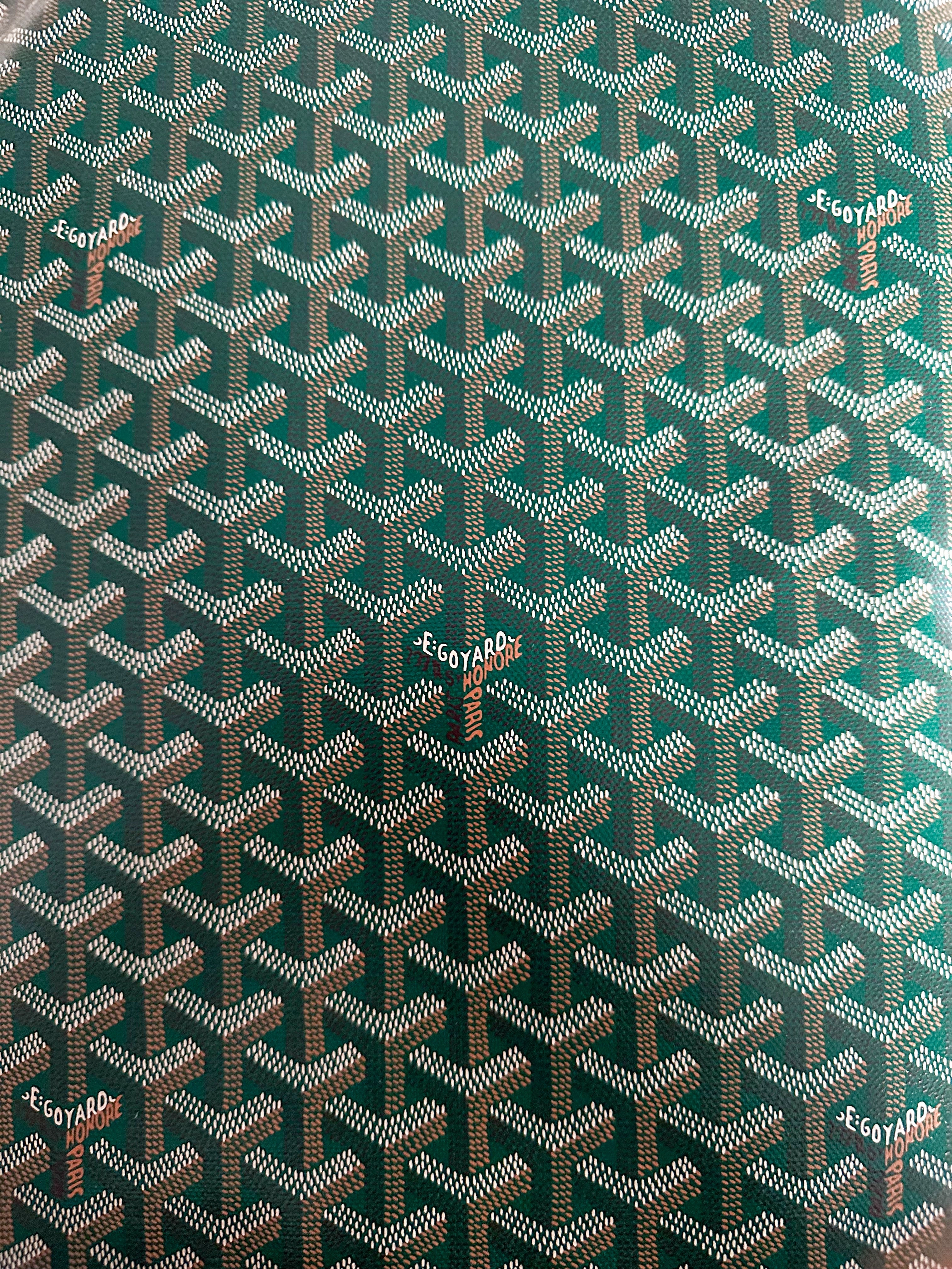 Goyard Green Cisalpin Backpack