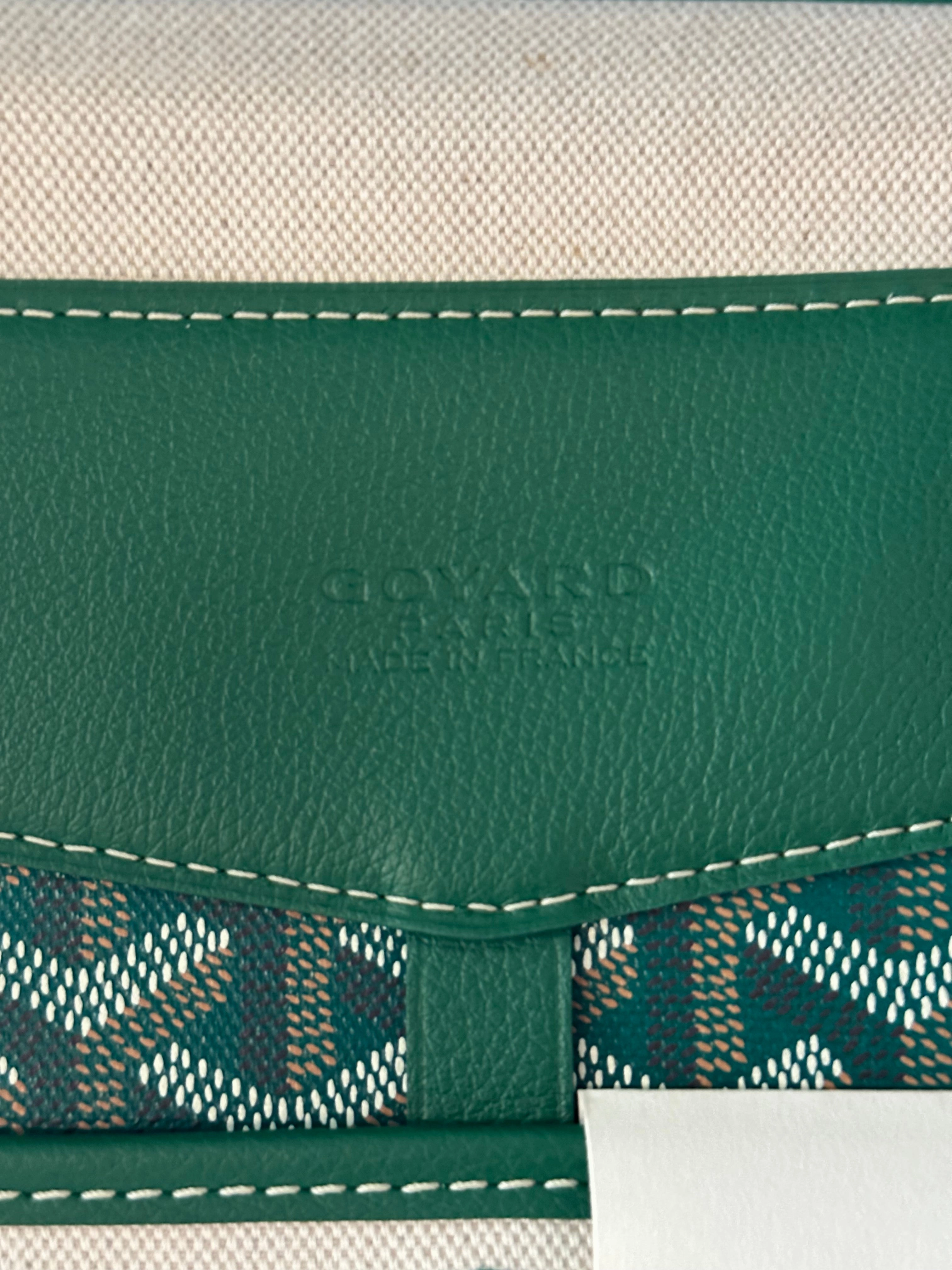 Goyard Green Cisalpin Backpack
