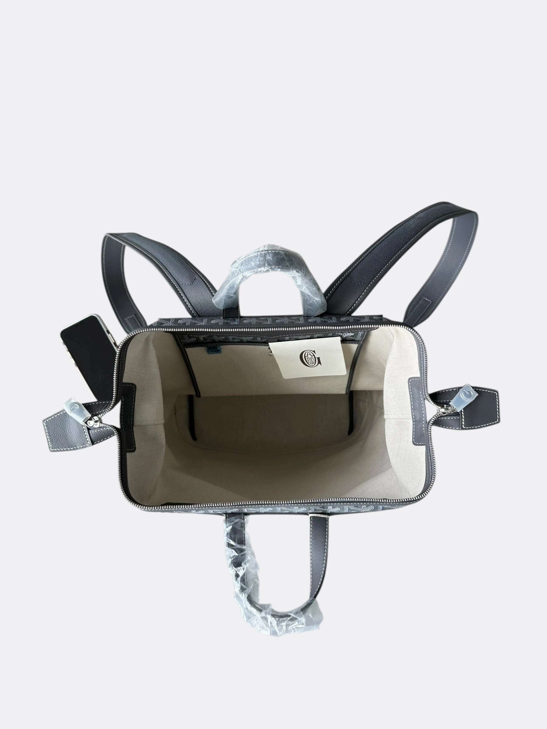 Goyard Grey Cisalpin Backpack