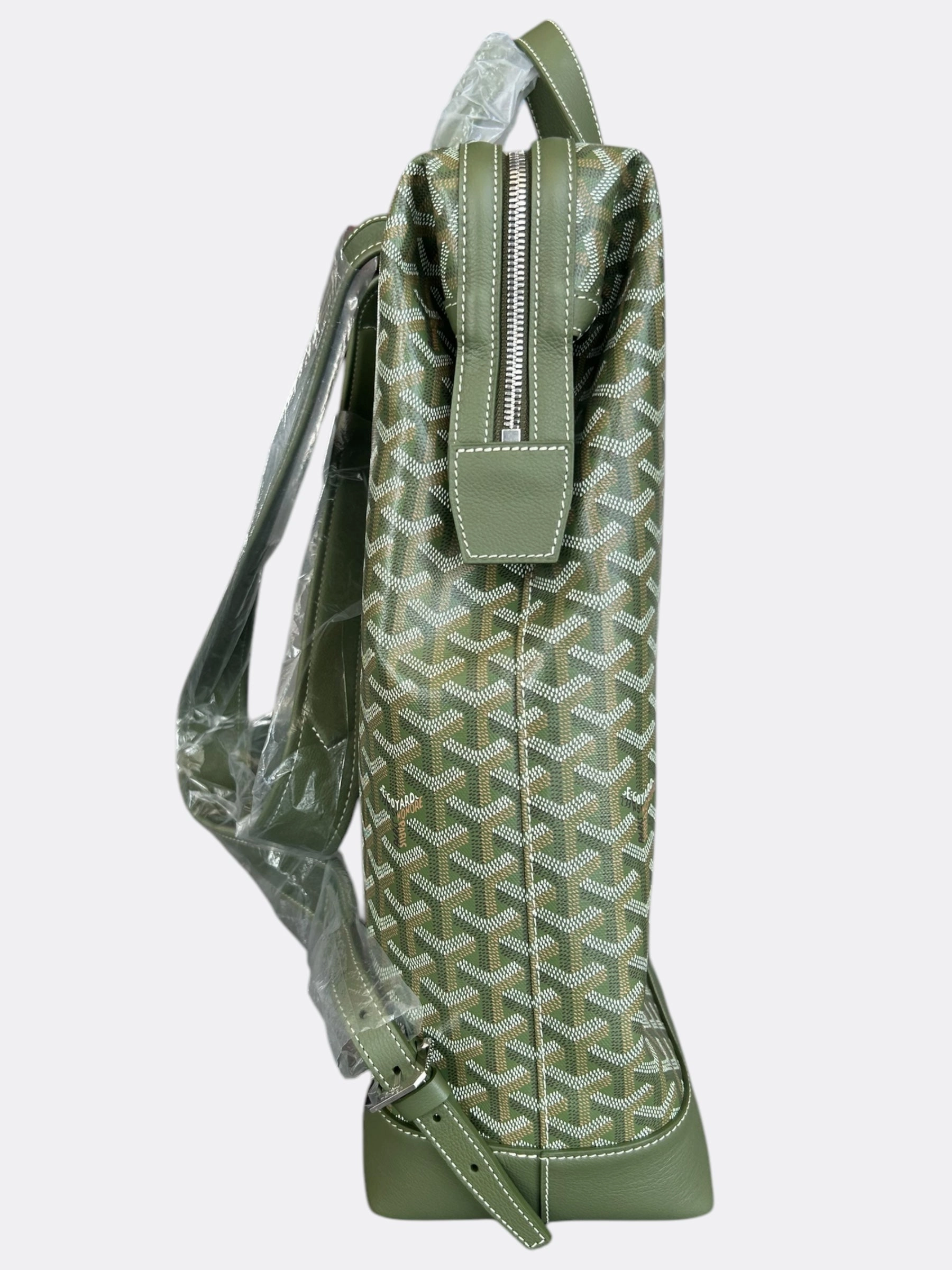 Goyard Khaki Cisalpin Backpack