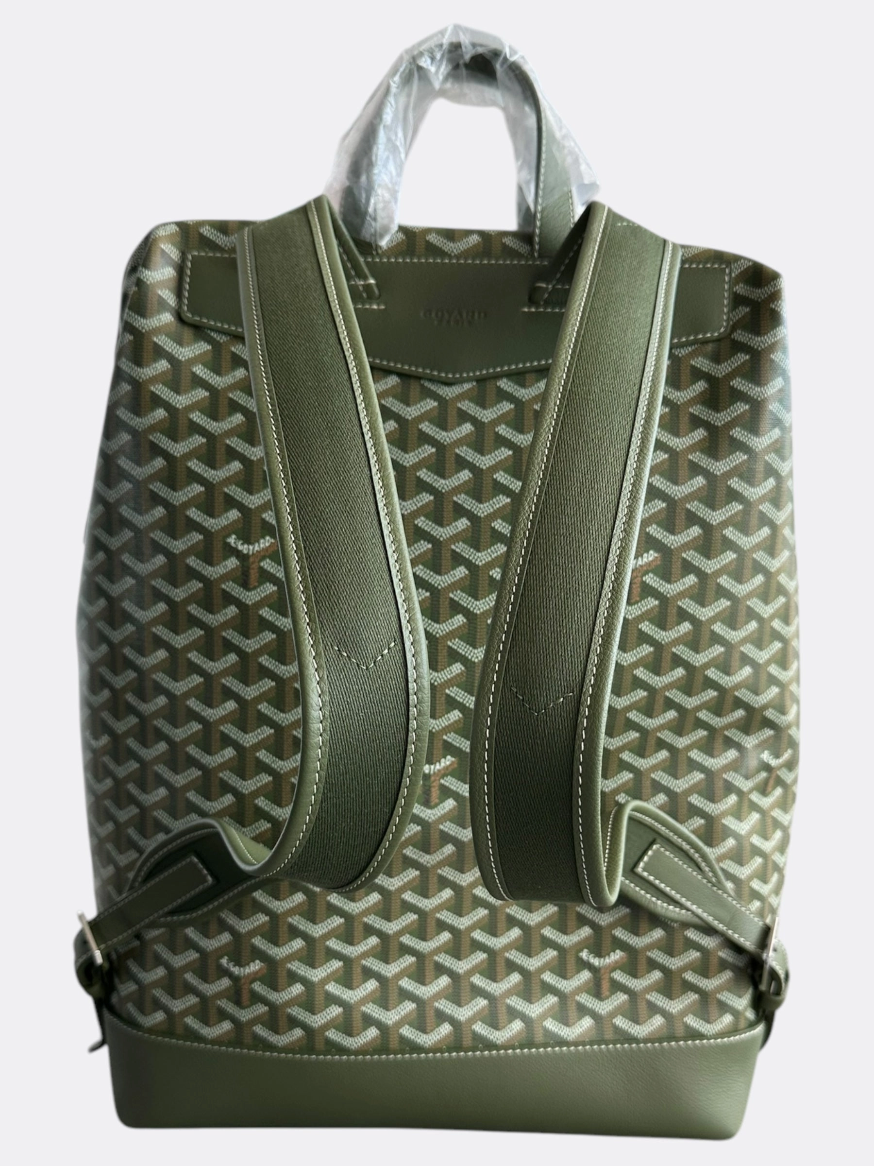 Goyard Khaki Cisalpin Backpack