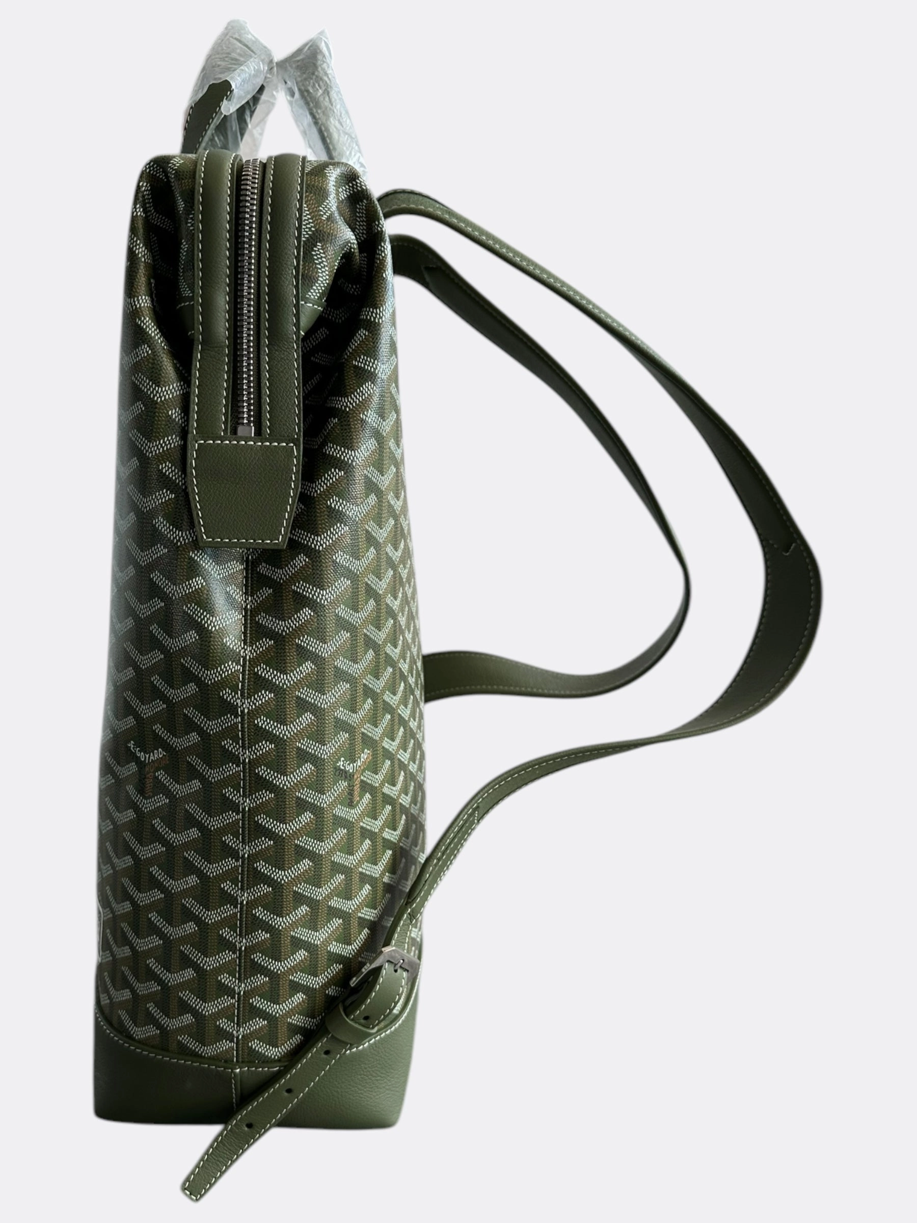 Goyard Khaki Cisalpin Backpack
