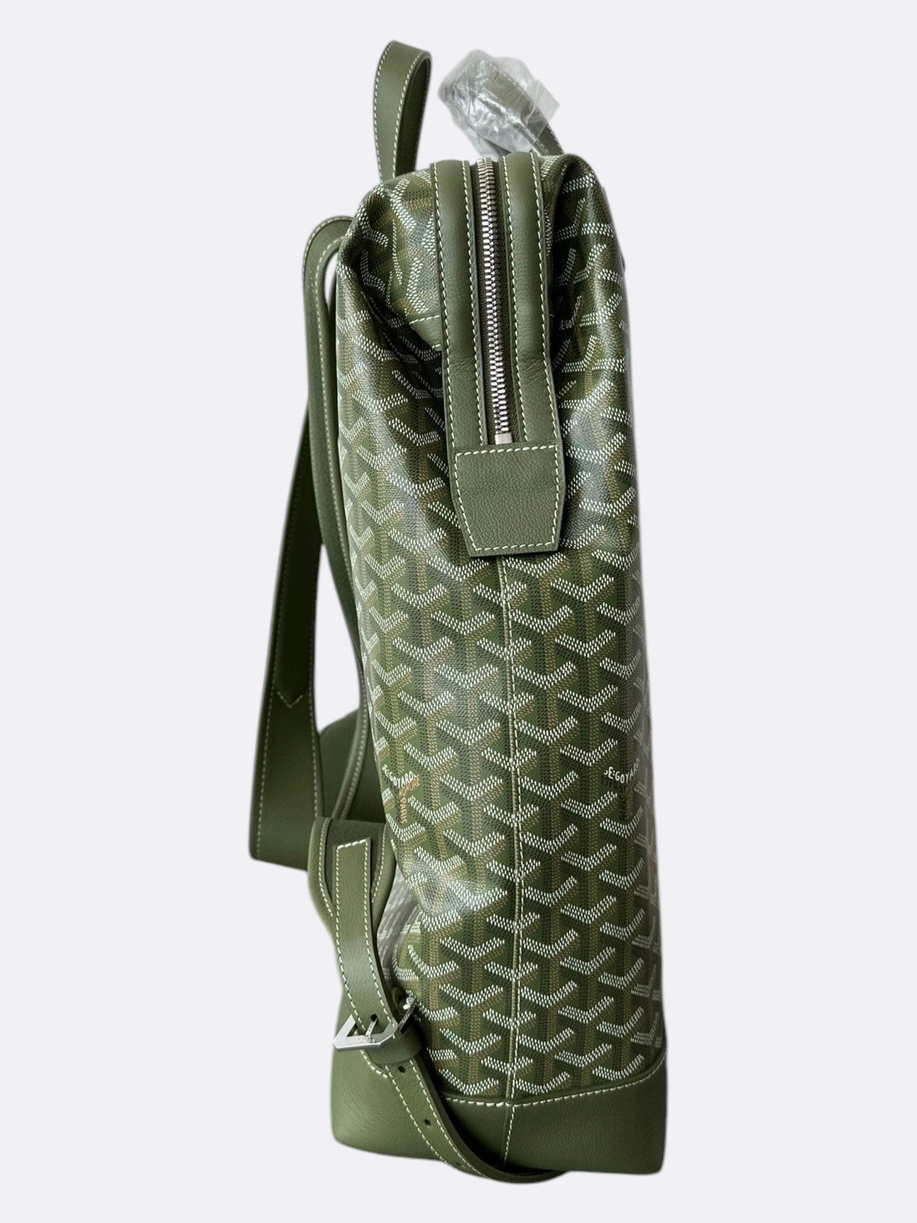 Goyard Khaki Cisalpin Backpack
