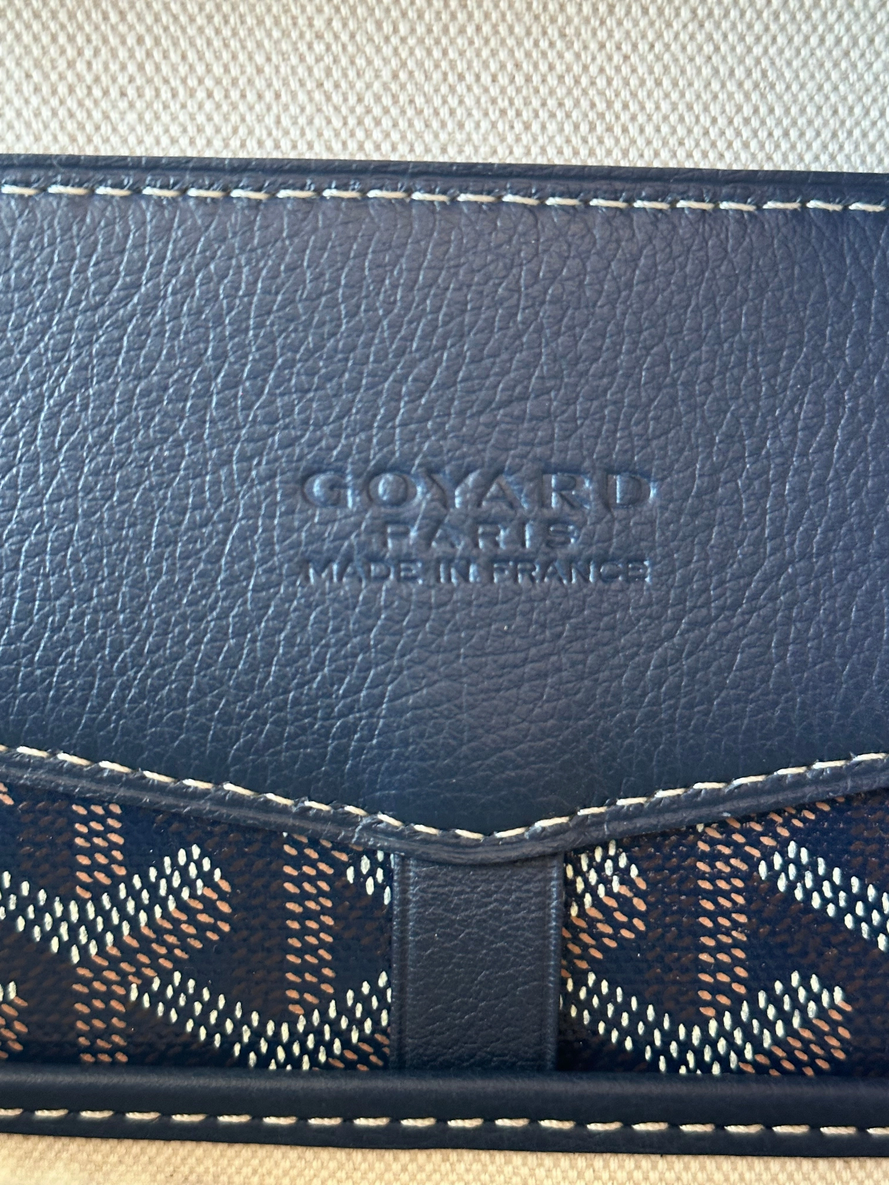 Goyard Navy Cisalpin Backpack