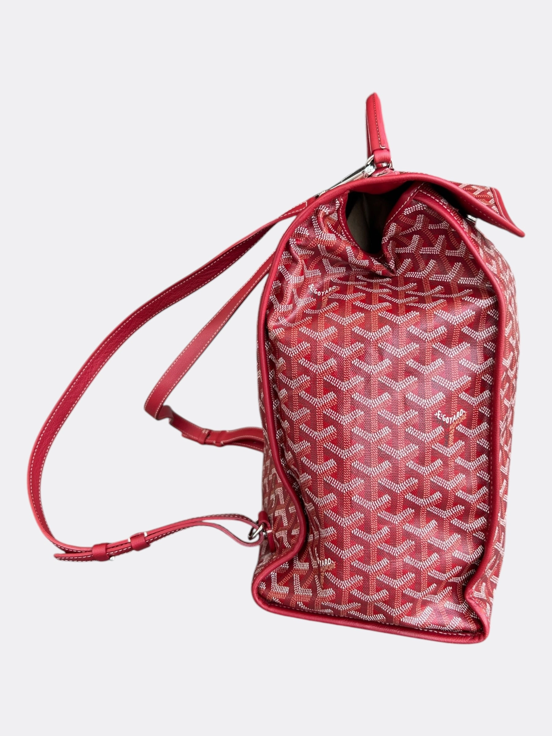 Goyard Red Saint Leger Backpack