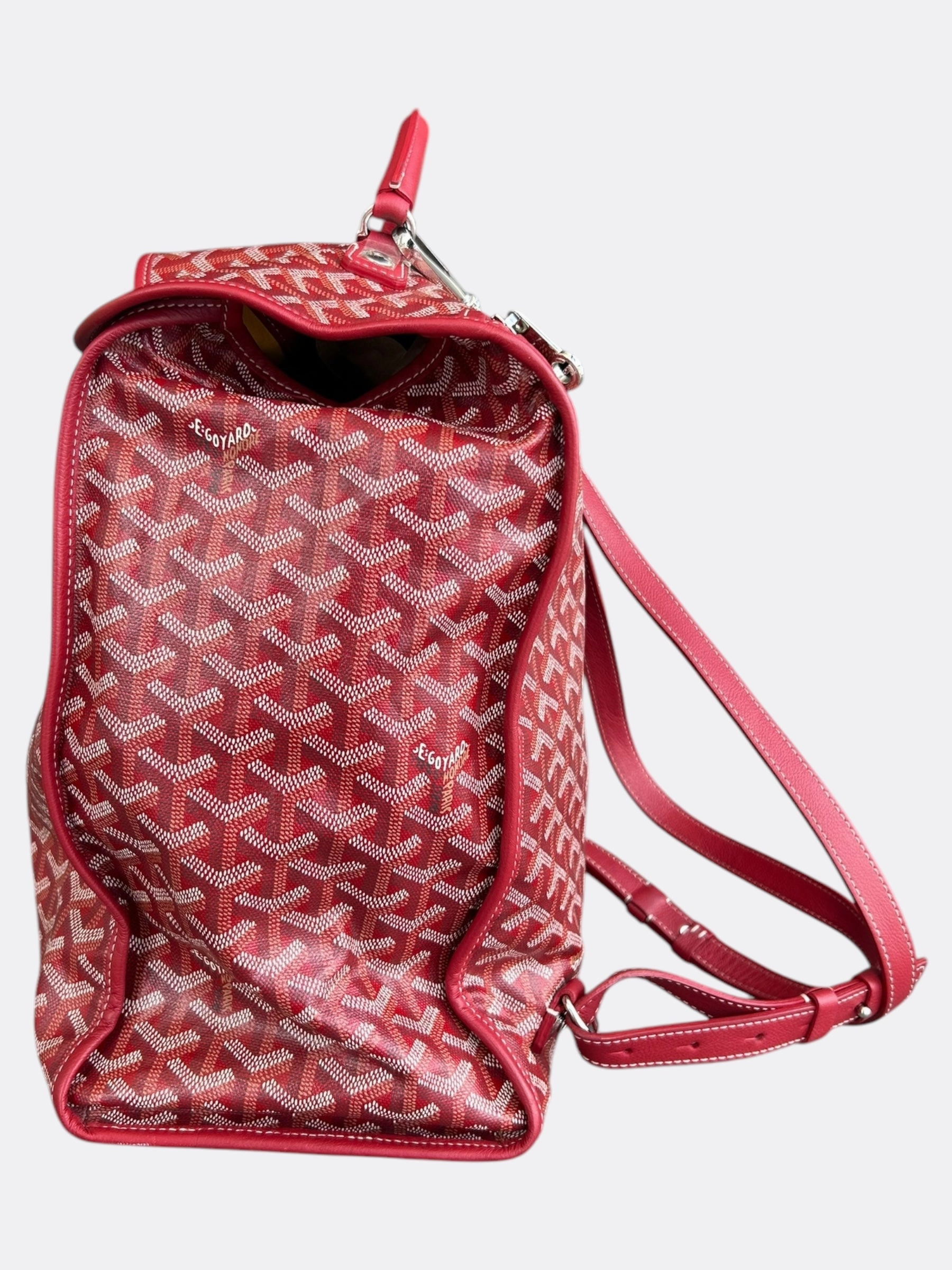 Goyard Red Saint Leger Backpack