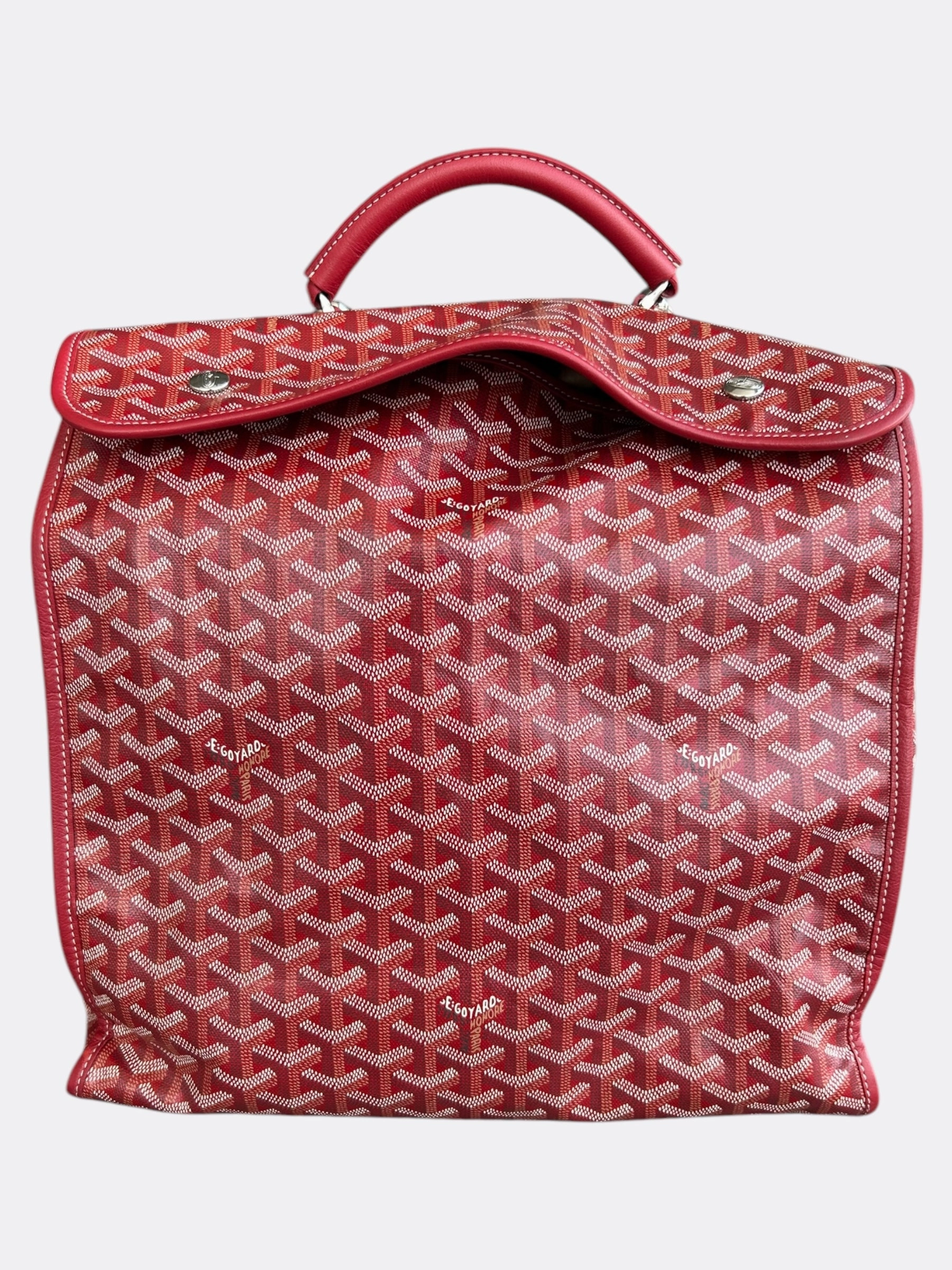 Goyard Red Saint Leger Backpack