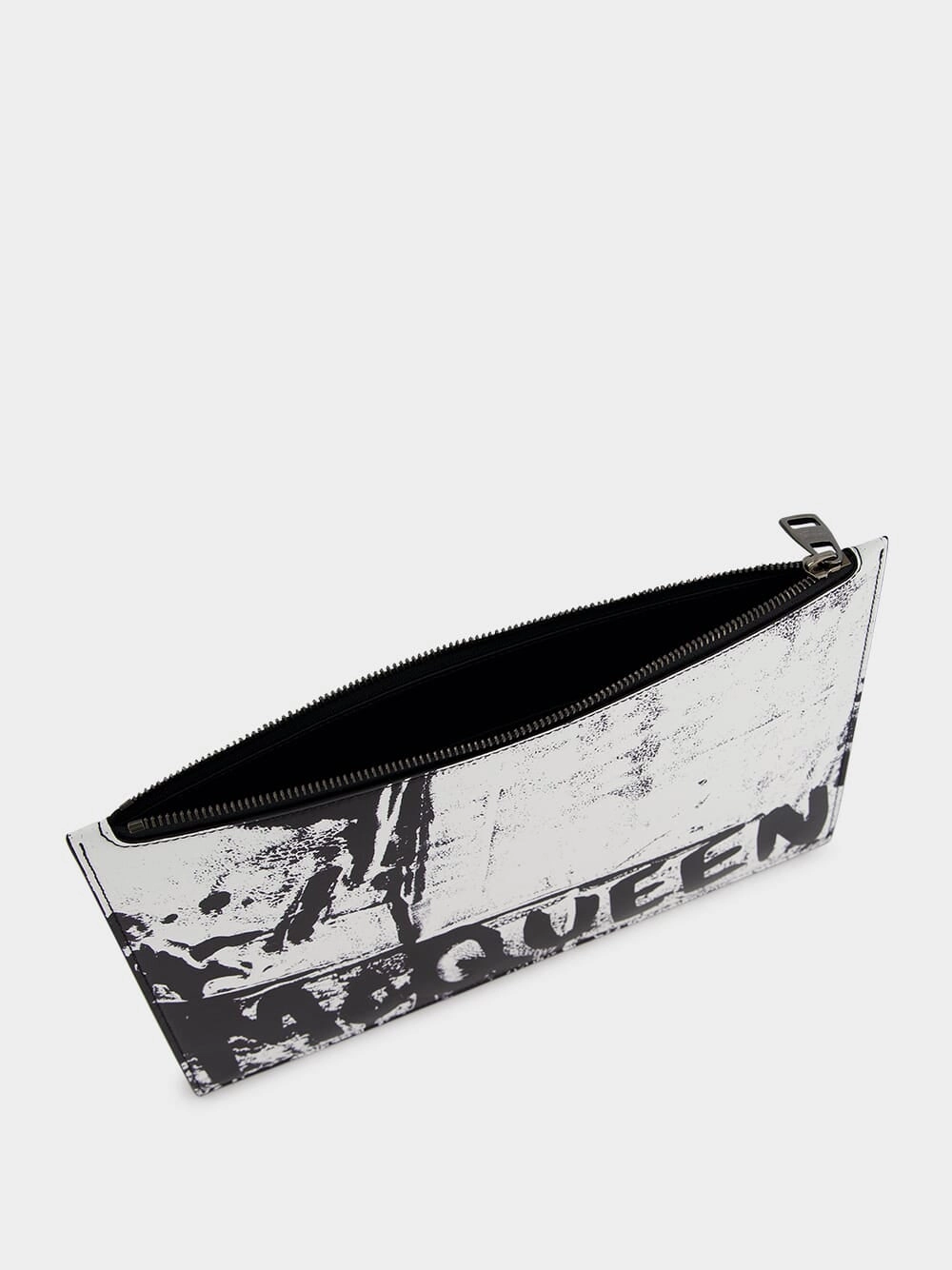 Graffiti Logo Leather Pouch