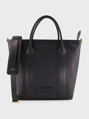 Grain Leather Shopper Bag
