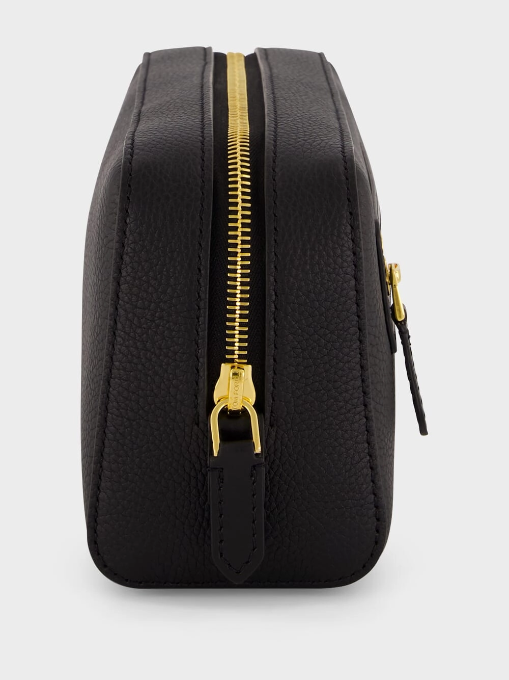 Grained Leather Wash Bag