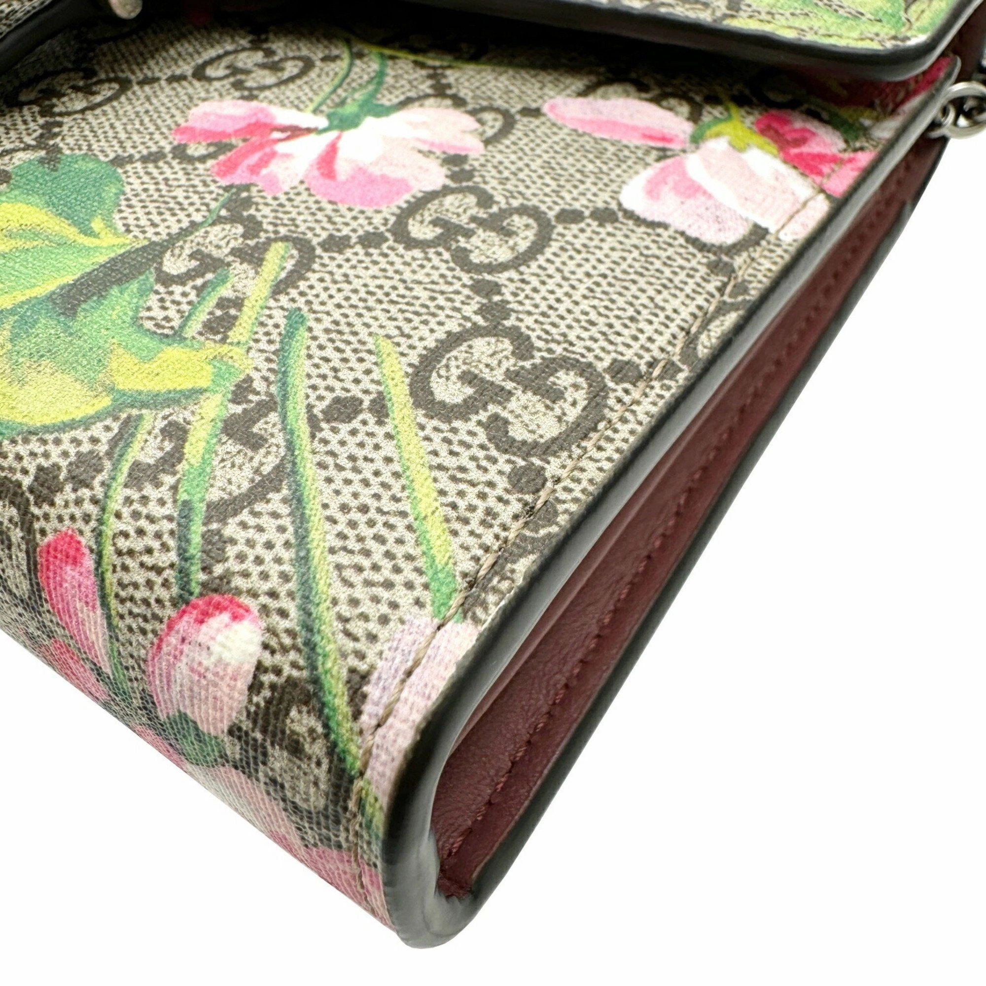 Gucci   Canvas Leather Shoulder Bag (Pre-Owned)