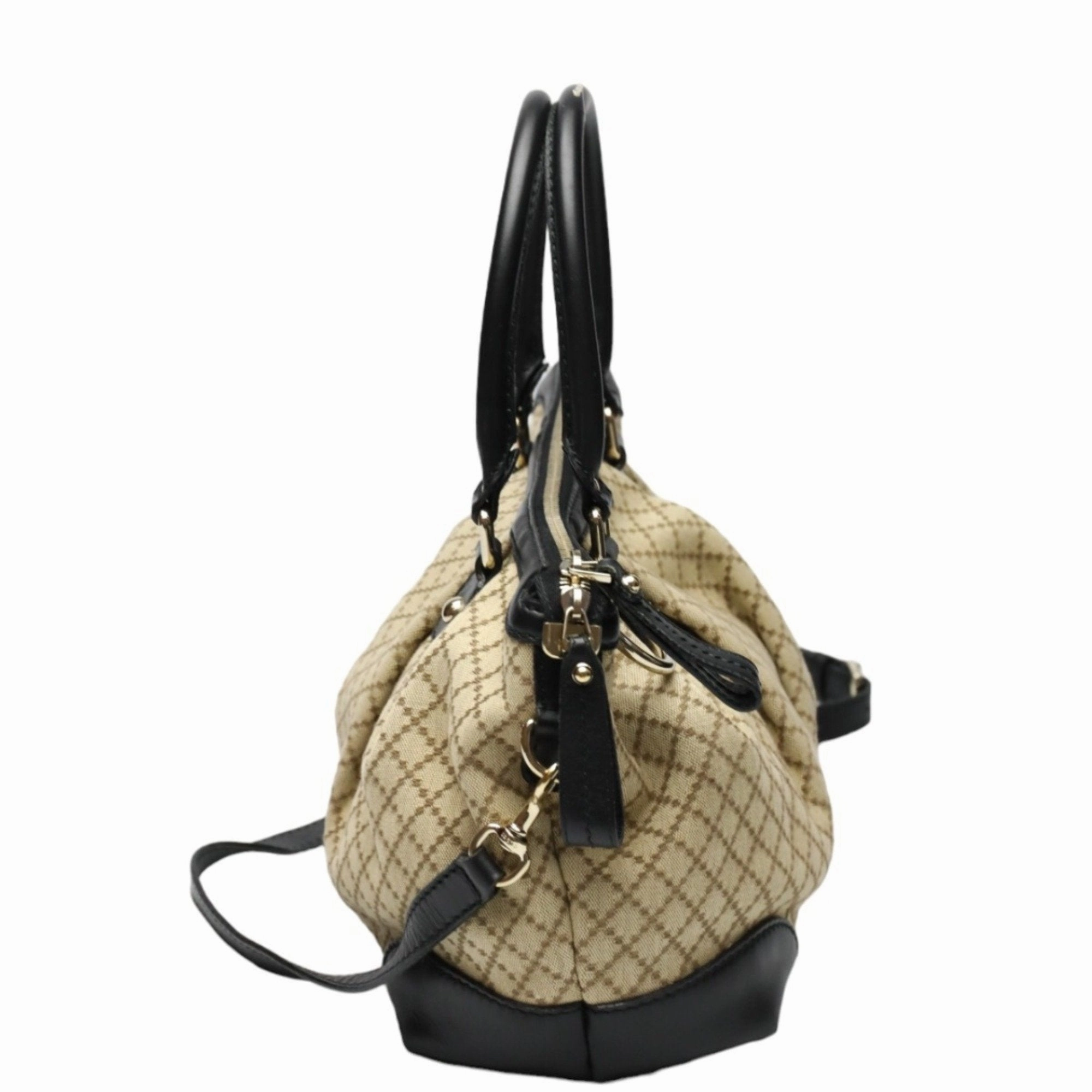 Gucci   Canvas Shoulder Bag (Pre-Owned)