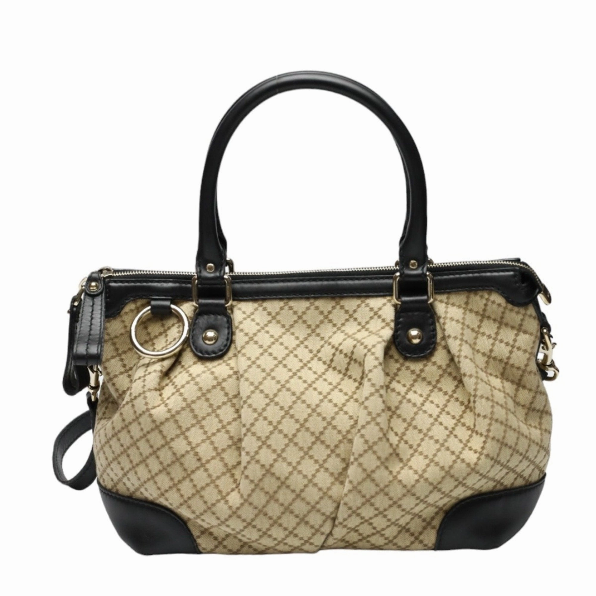 Gucci   Canvas Shoulder Bag (Pre-Owned)