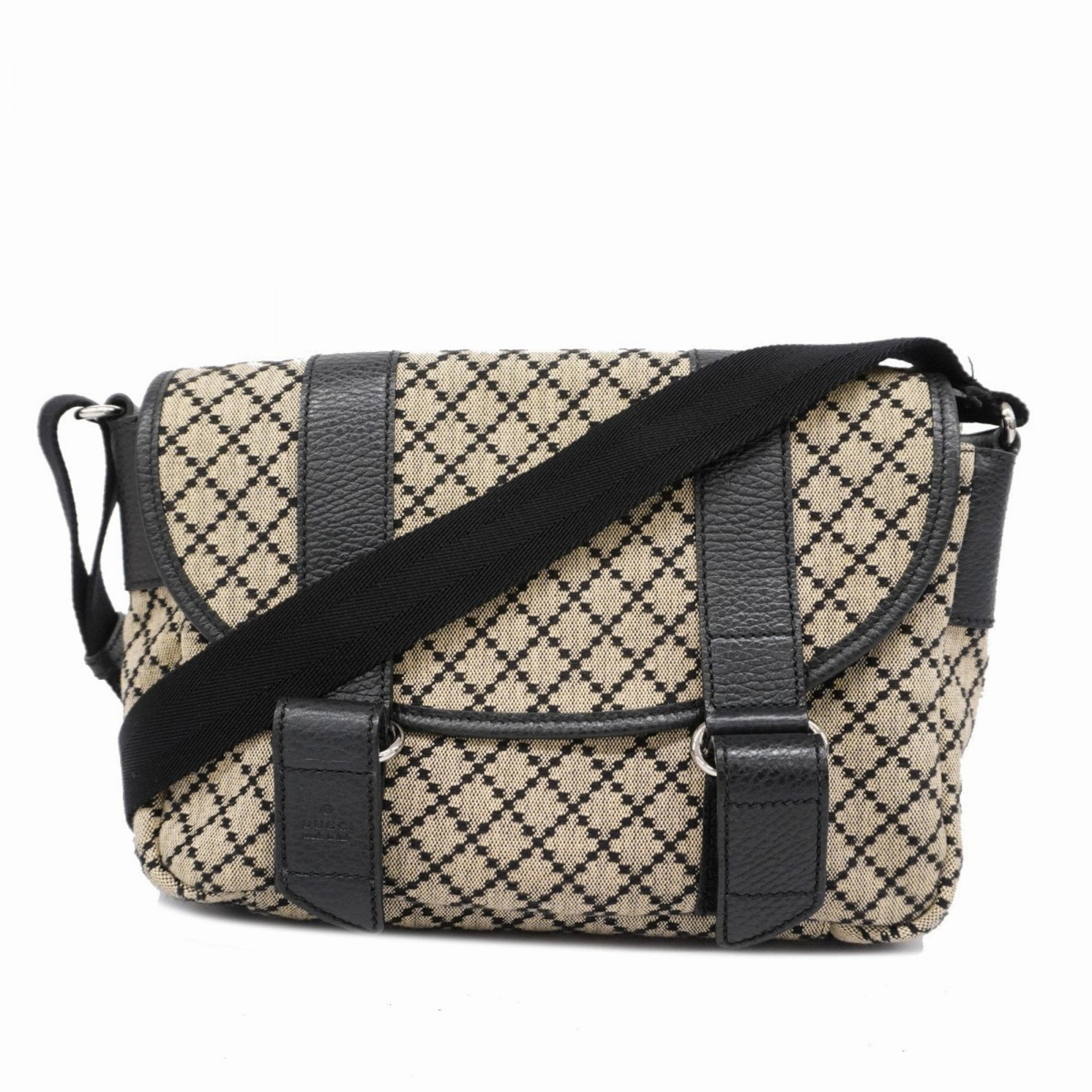 Gucci   Canvas Shoulder Bag (Pre-Owned)