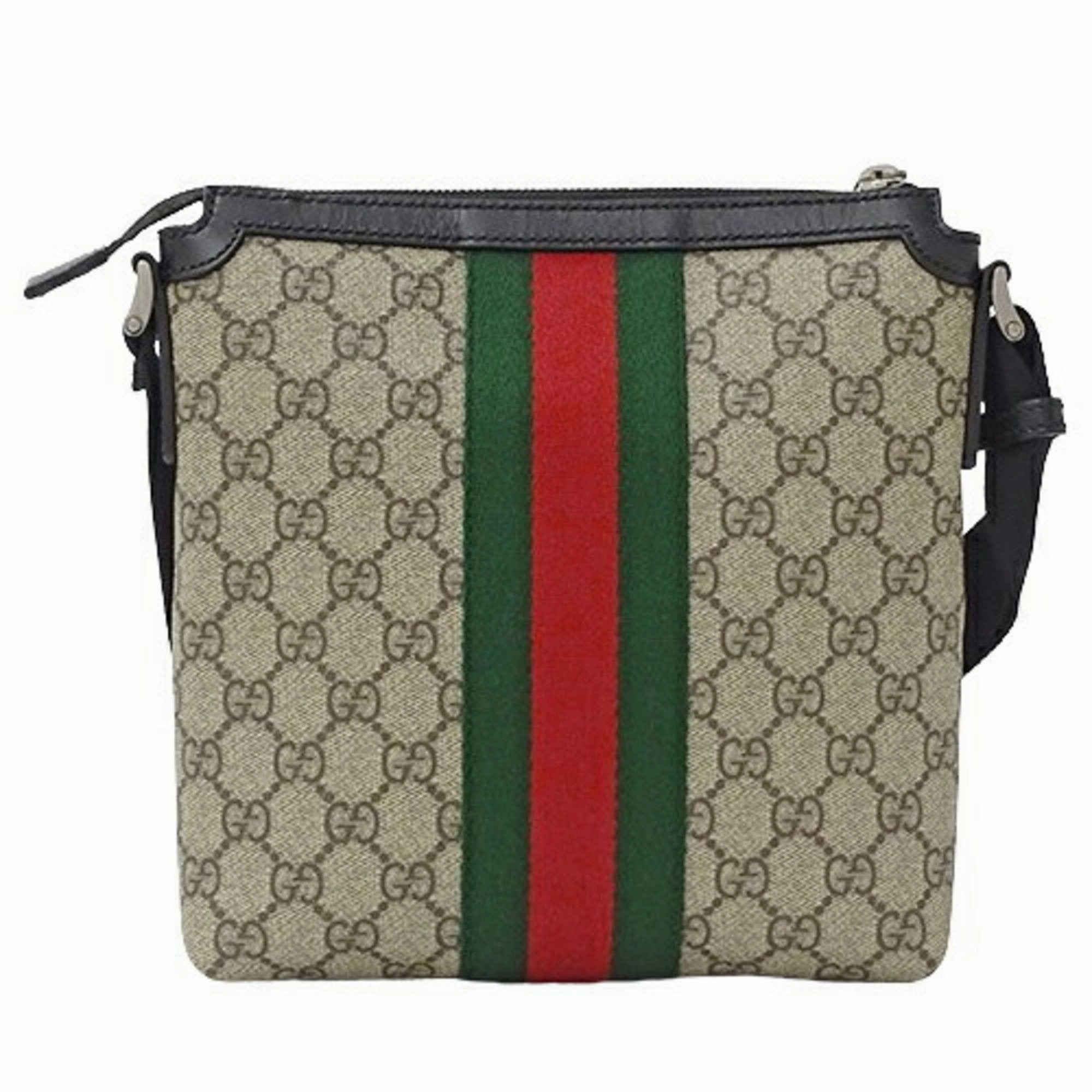 Gucci   Gg Supreme Canvas Shoulder Bag (Pre-Owned)