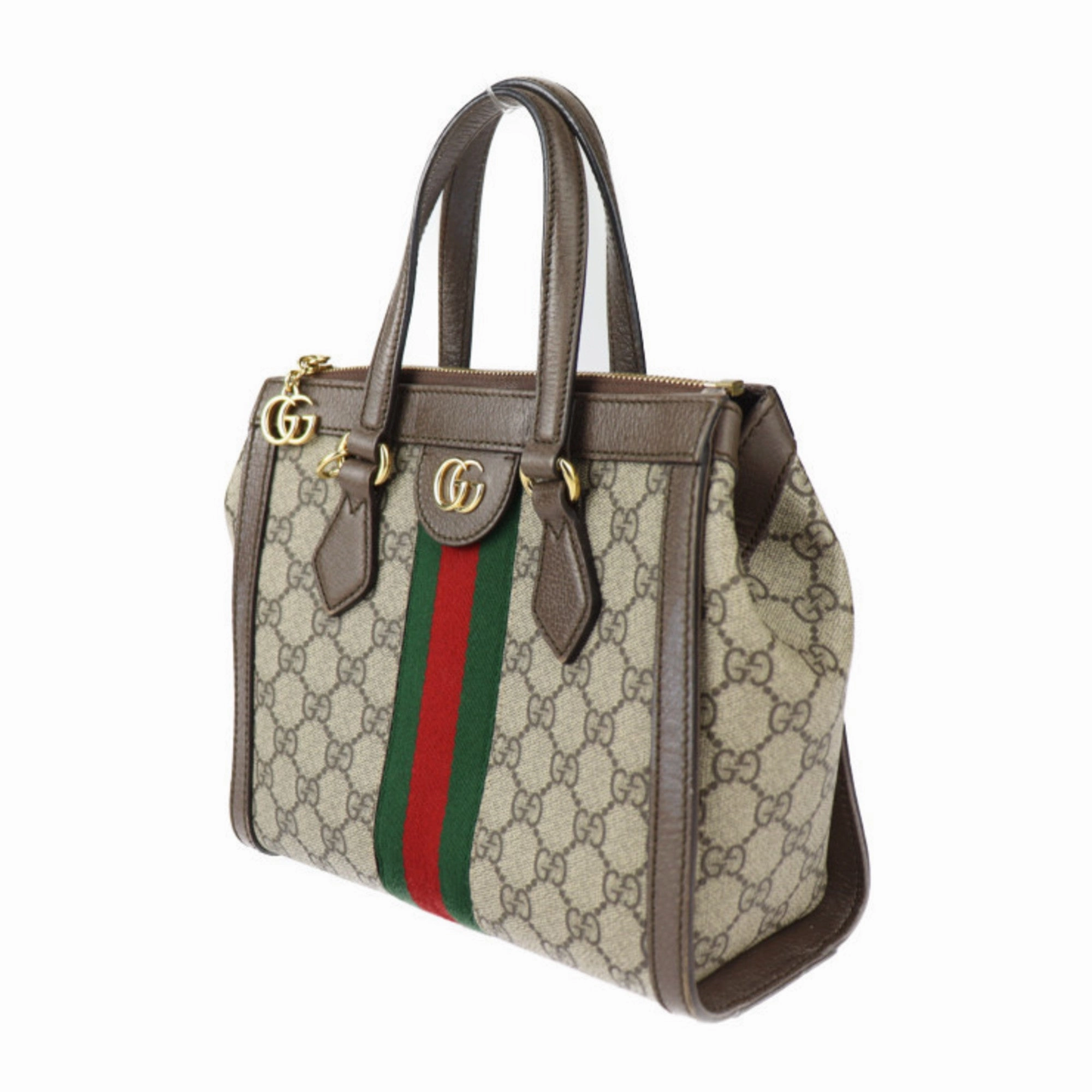 Gucci   Gg Supreme Leather Handbag Shoulder Bag Tote Bag (Pre-Owned)
