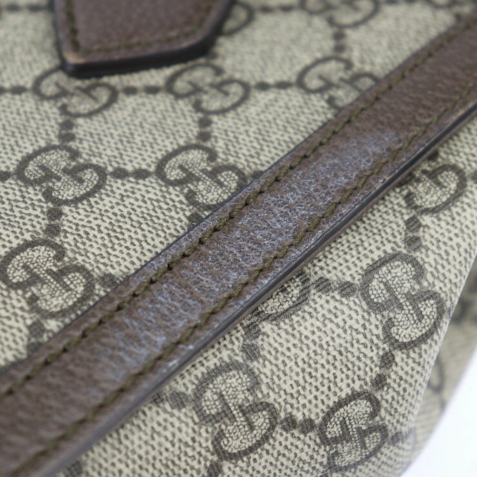 Gucci   Gg Supreme Leather Handbag Shoulder Bag Tote Bag (Pre-Owned)