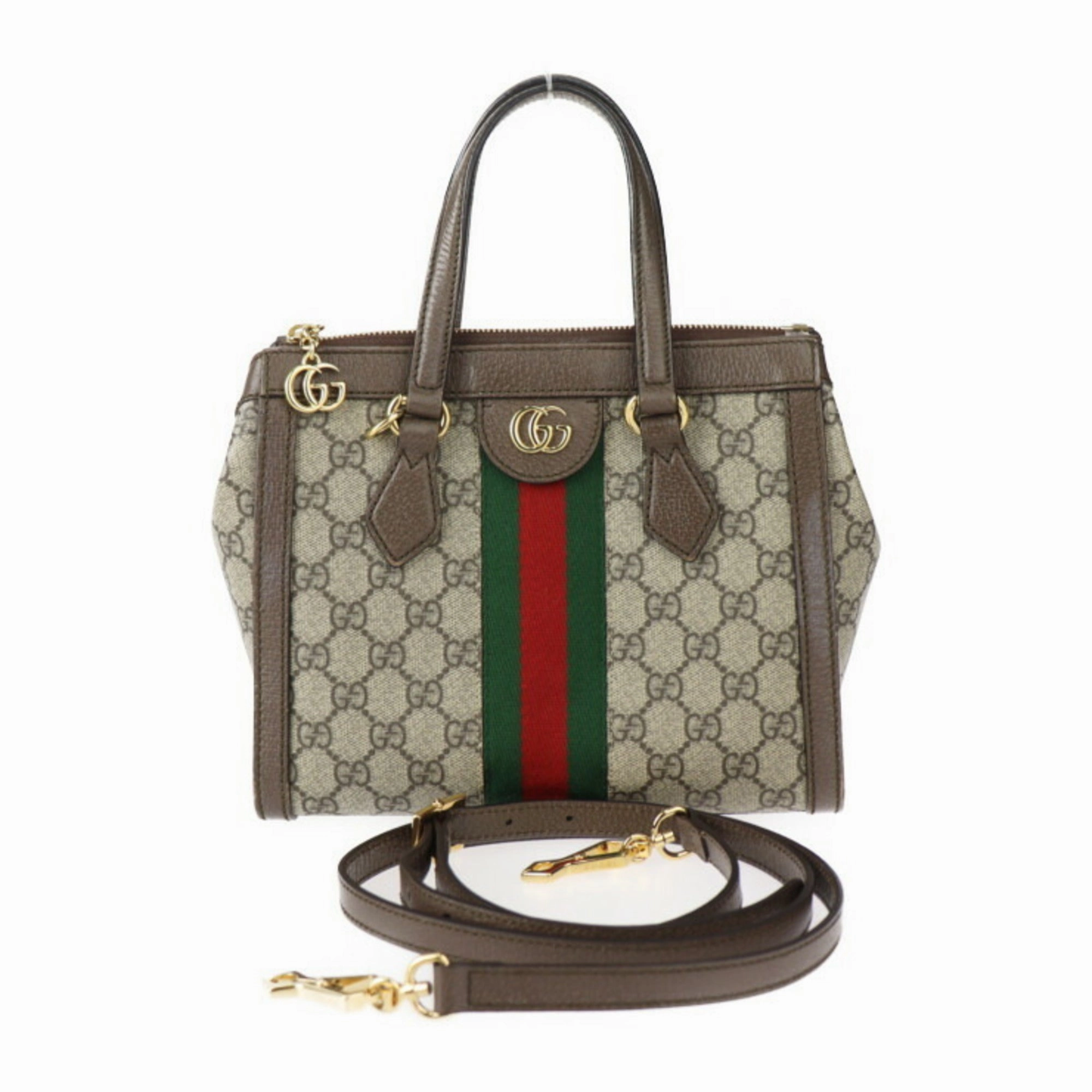 Gucci   Gg Supreme Leather Handbag Shoulder Bag Tote Bag (Pre-Owned)