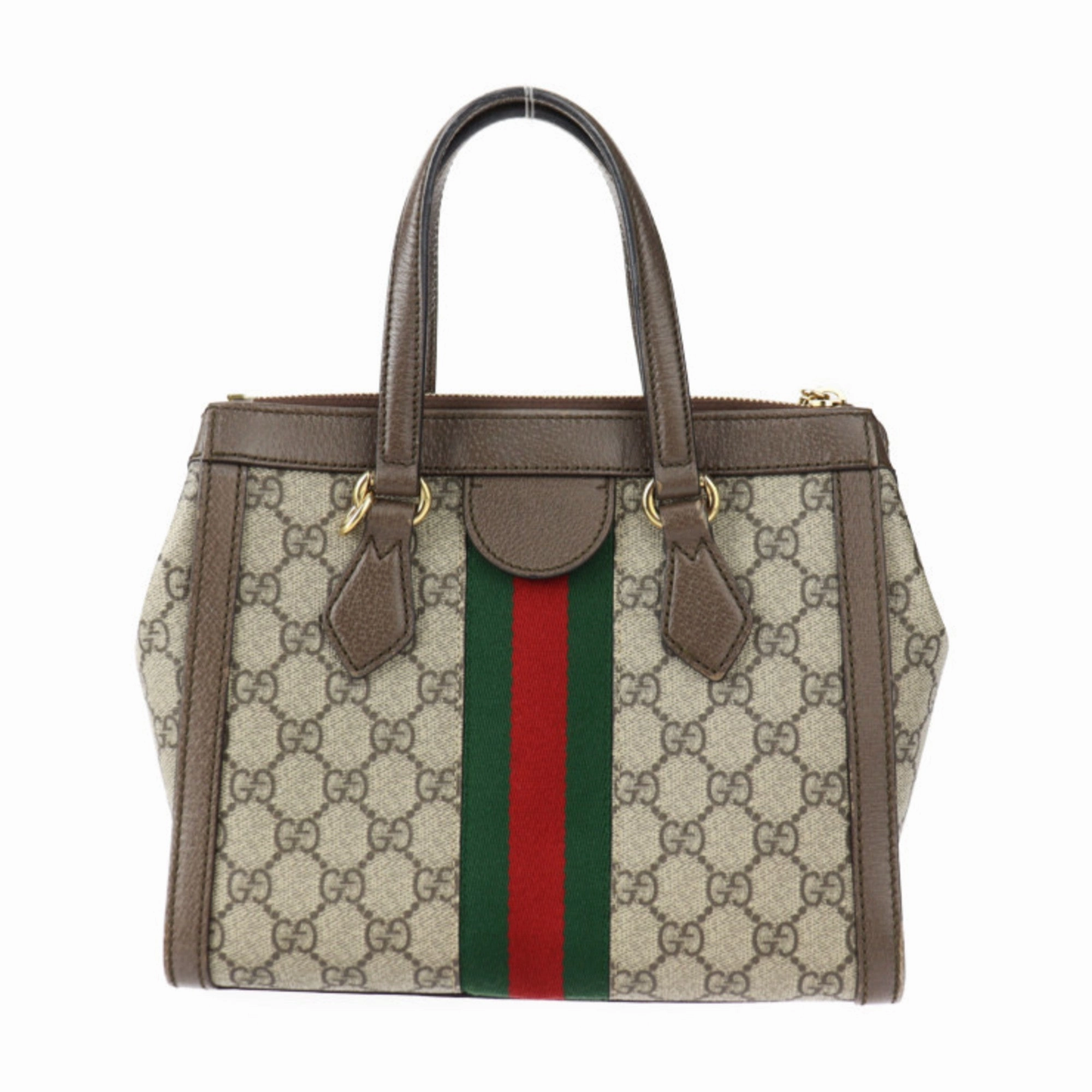 Gucci   Gg Supreme Leather Handbag Shoulder Bag Tote Bag (Pre-Owned)