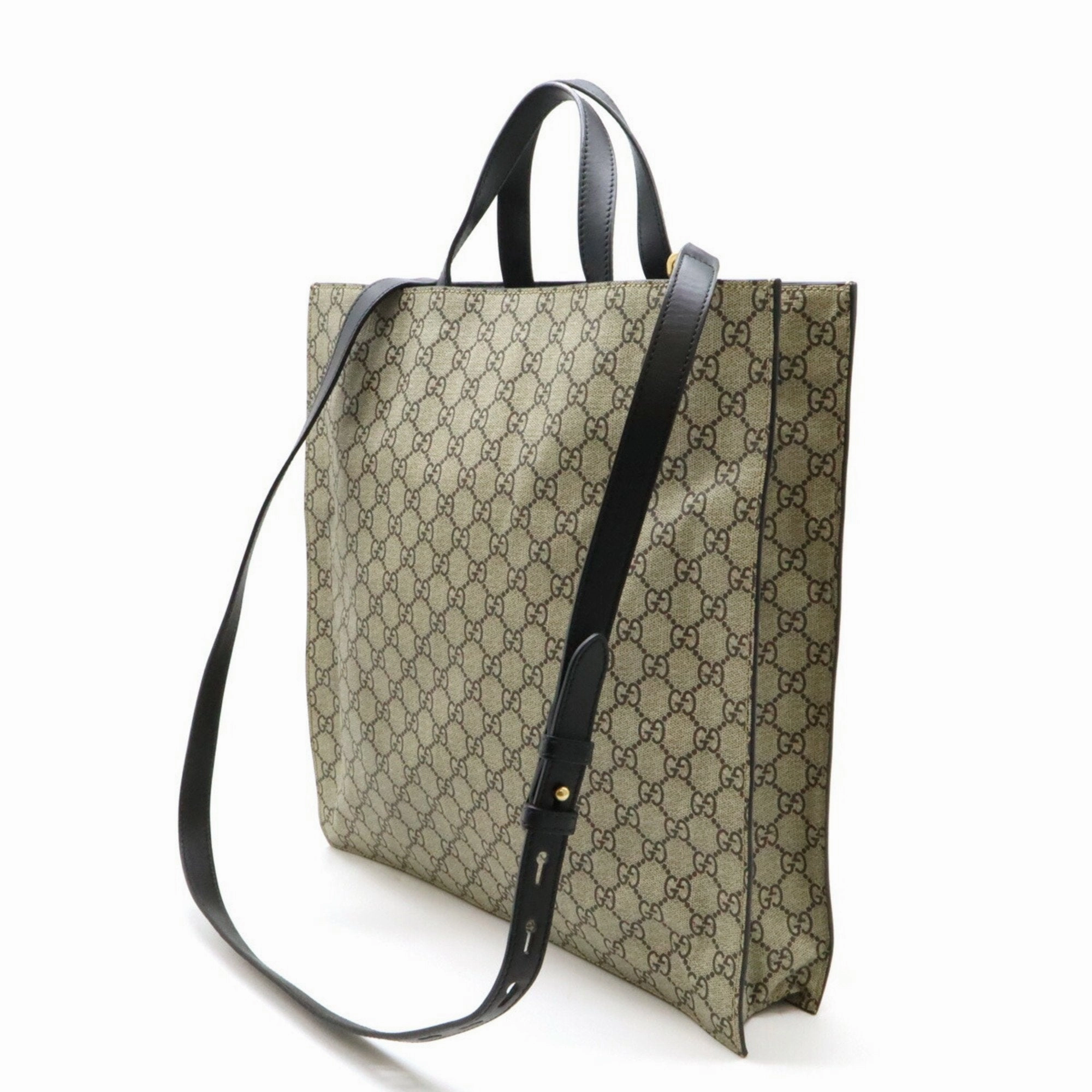 Gucci    Gg Supreme Shoulder Bag Tote Bag (Pre-Owned)