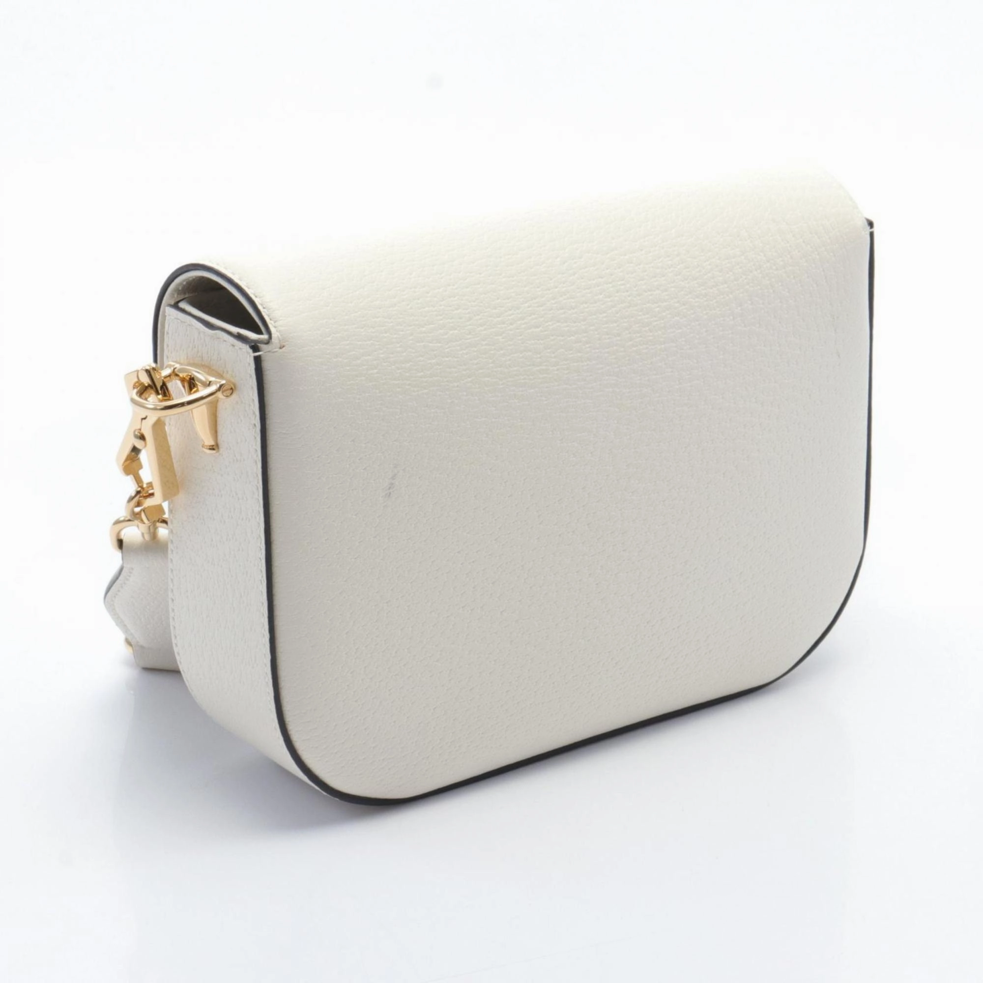 Gucci    Leather Shoulder Bag (Pre-Owned)