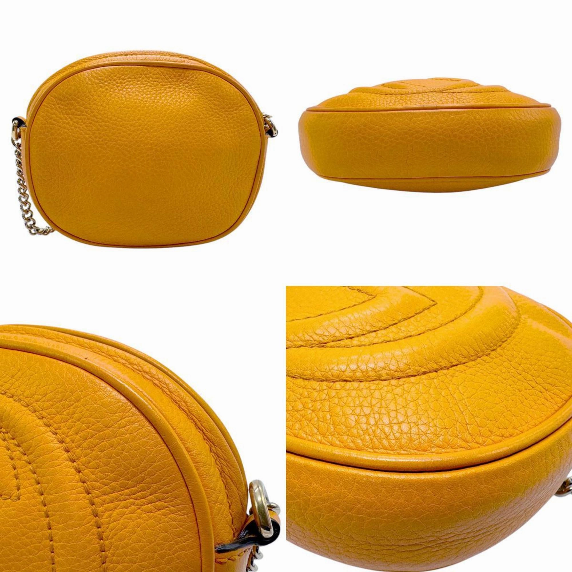 Gucci   Metal Leather Shoulder Bag (Pre-Owned)