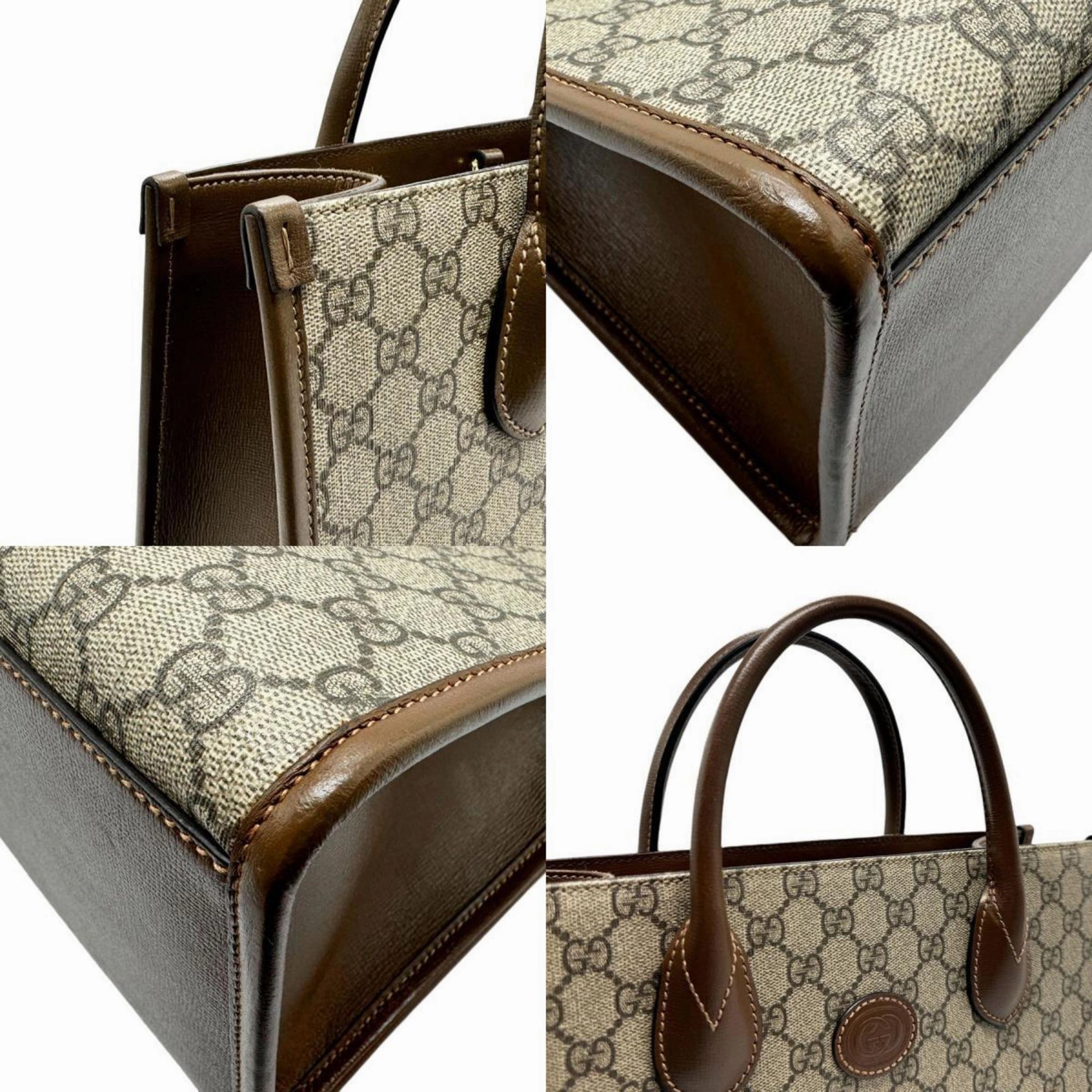 Gucci   Pvc Handbag Shoulder Bag Tote Bag (Pre-Owned)